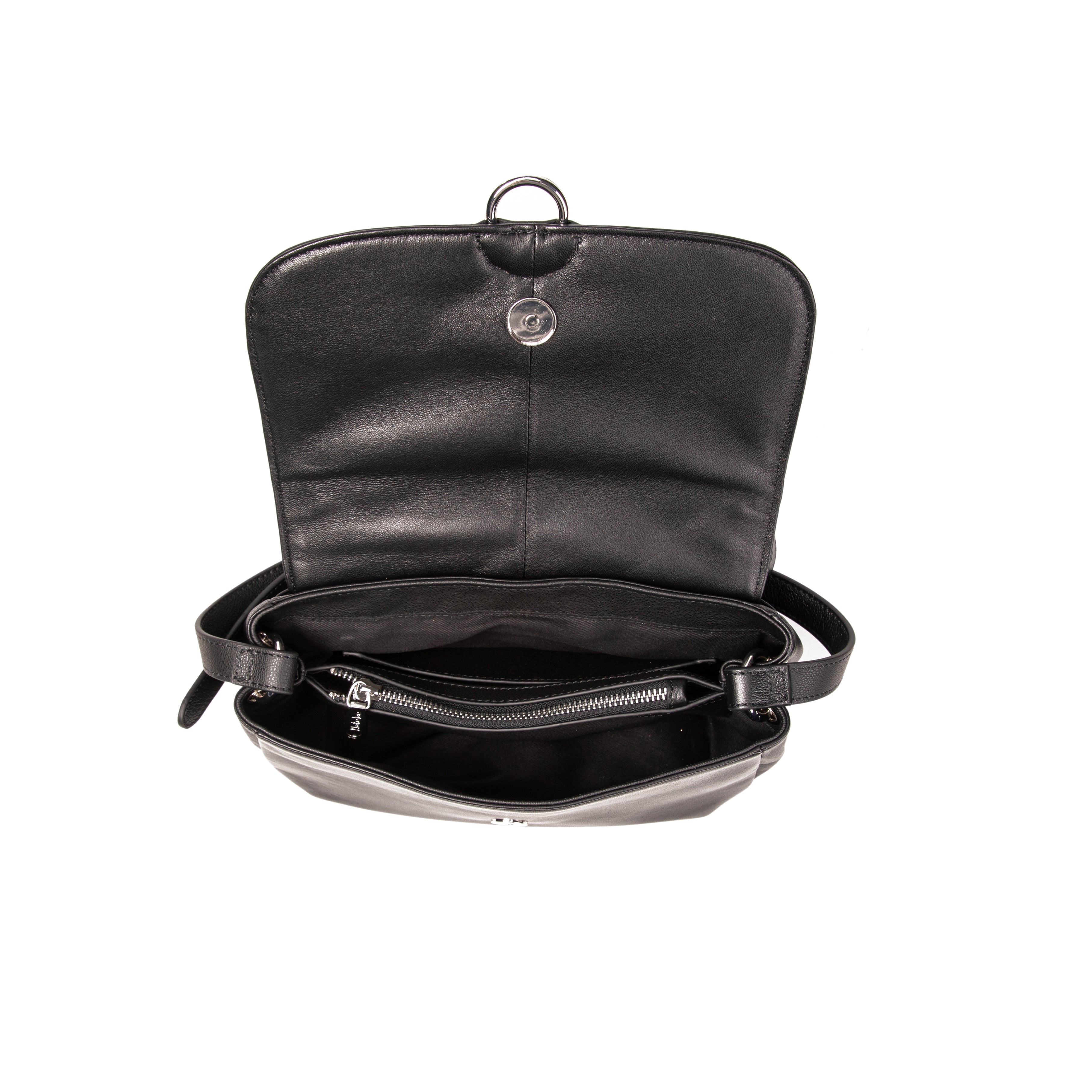kate-lee-new-ully-matelass-sac-bandouli-re-noir-agneau image 3