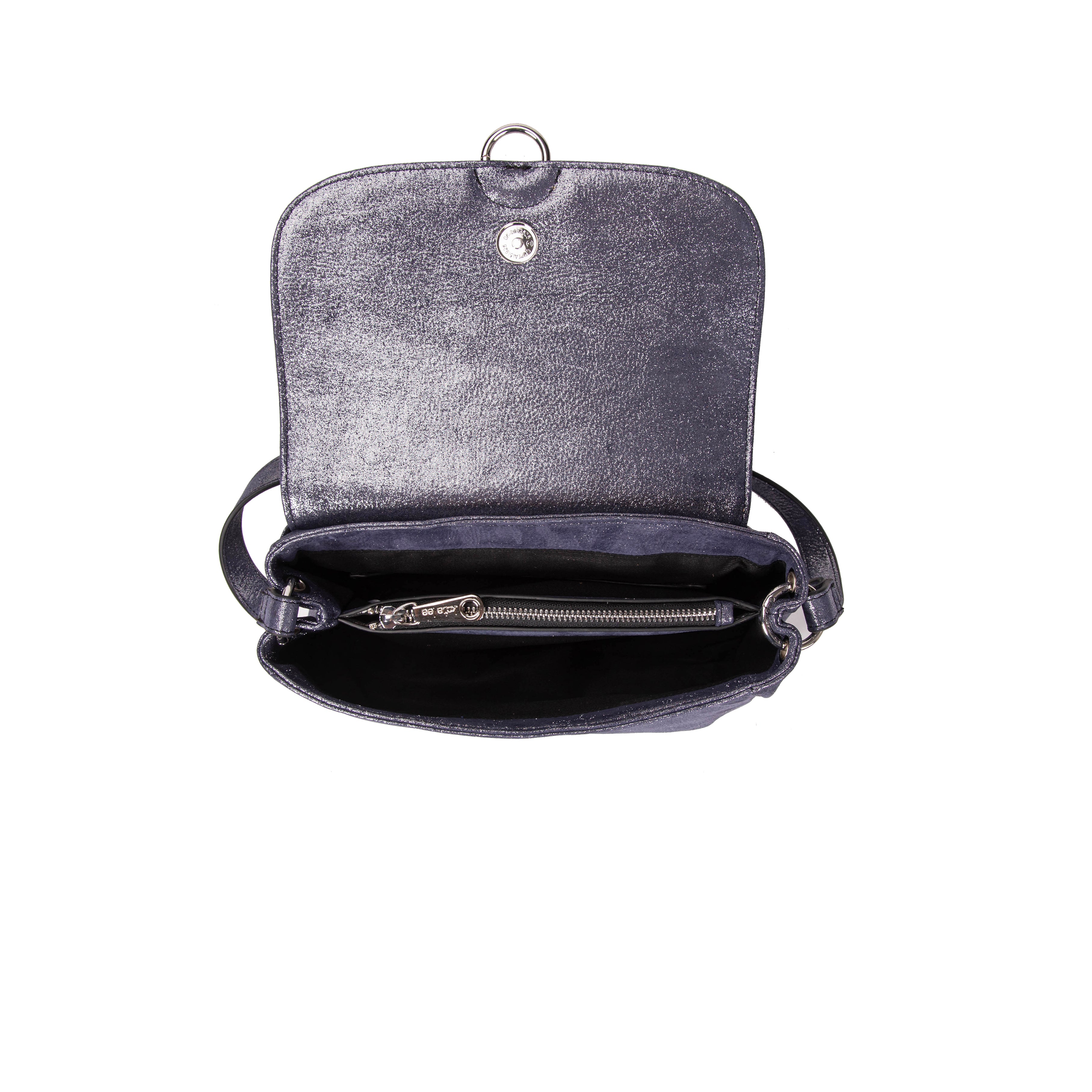 kate-lee-new-ully-glitter-sac-bandouli-re-cuir-noir image 3