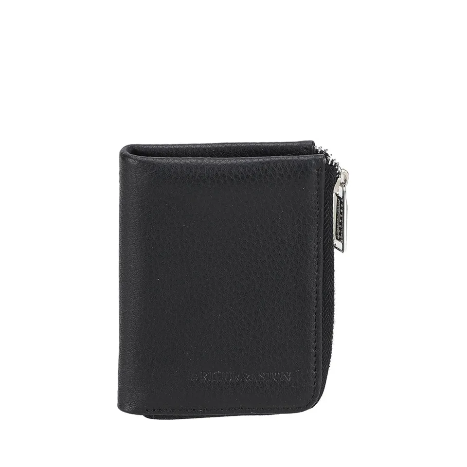arthur-et-aston-thomas-porte-cartes-s-cuir-noir image 1