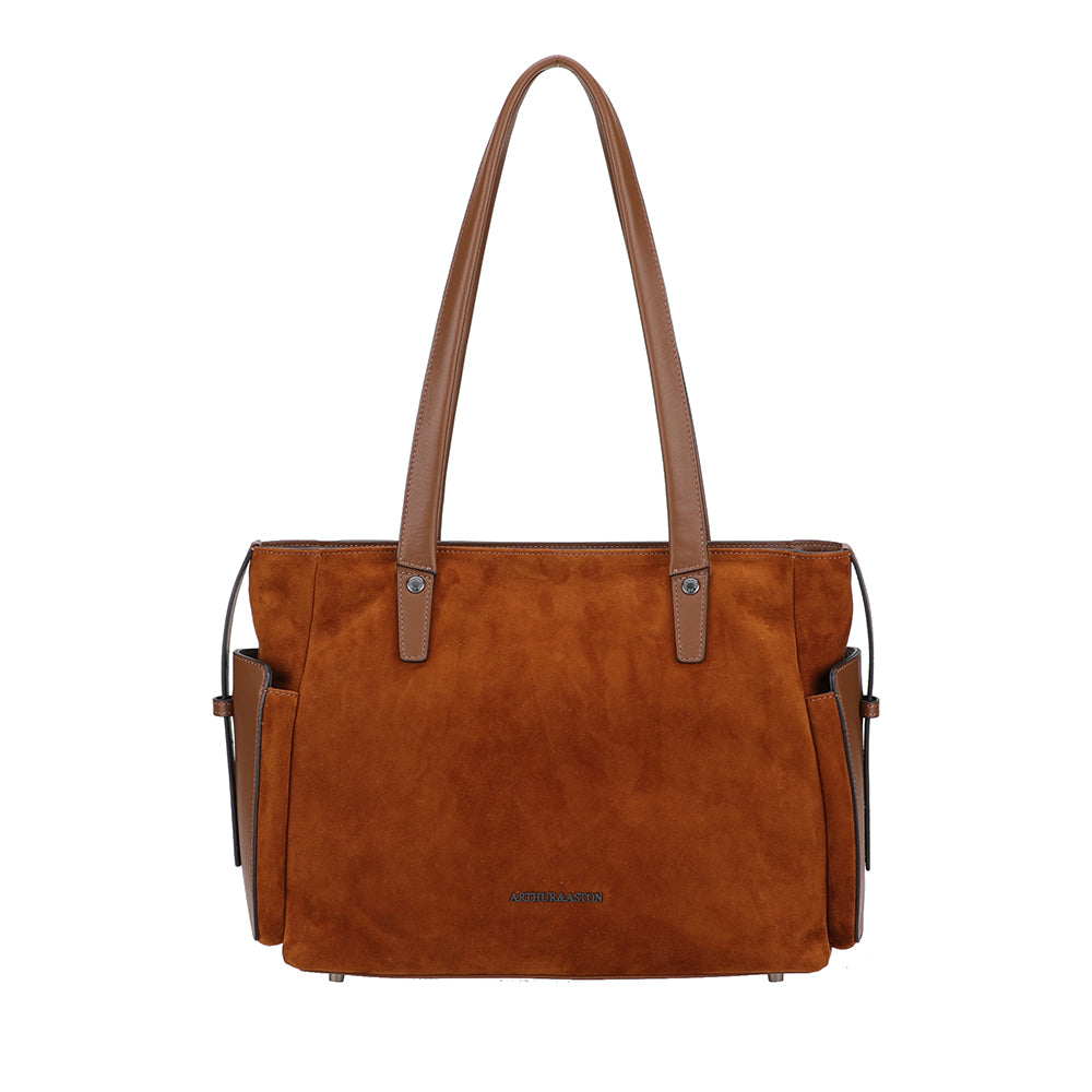 arthur-et-aston-maya-sac-shopping-cuir-ch-taigne-paule image 7