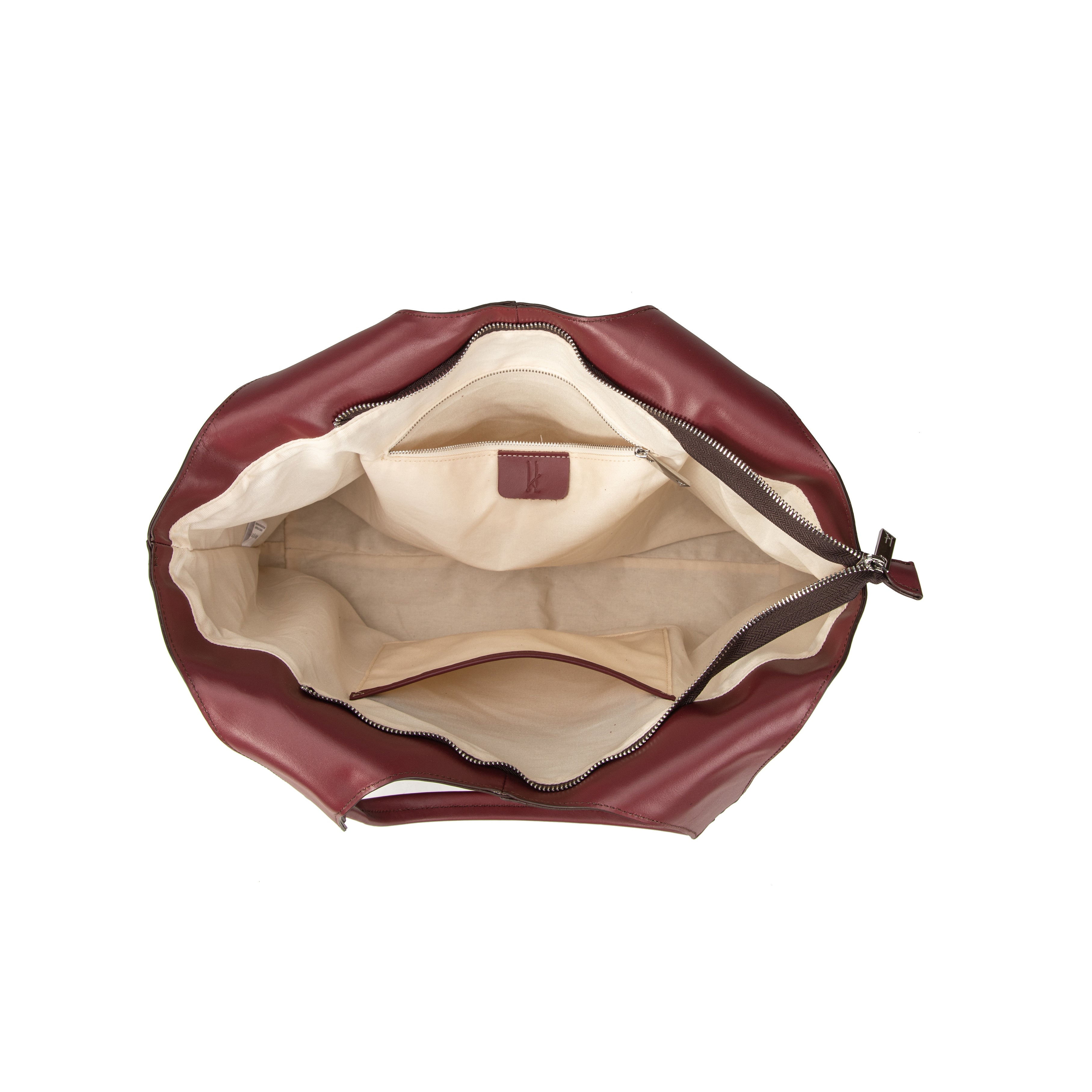 kate-lee-clemence-grand-sac-cuir-rouge-fonc image 3