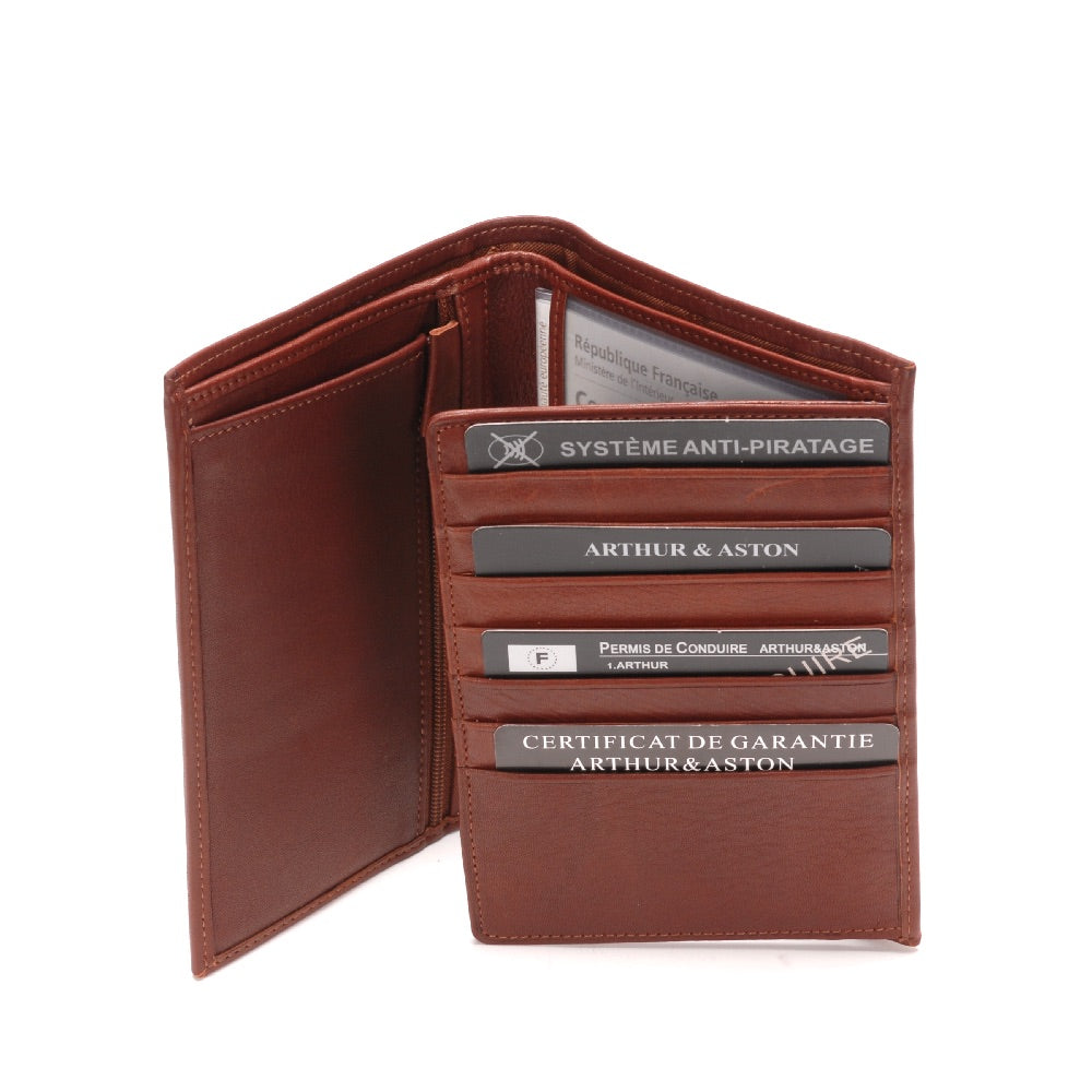 arthur-et-aston-pablo-portefeuille-cuir-plong-cognac image 6