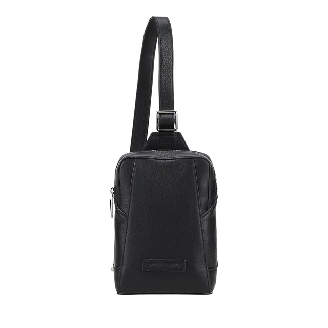 arthur-et-aston-jos-body-bag-cuir-pleine-fleur-noir image 1