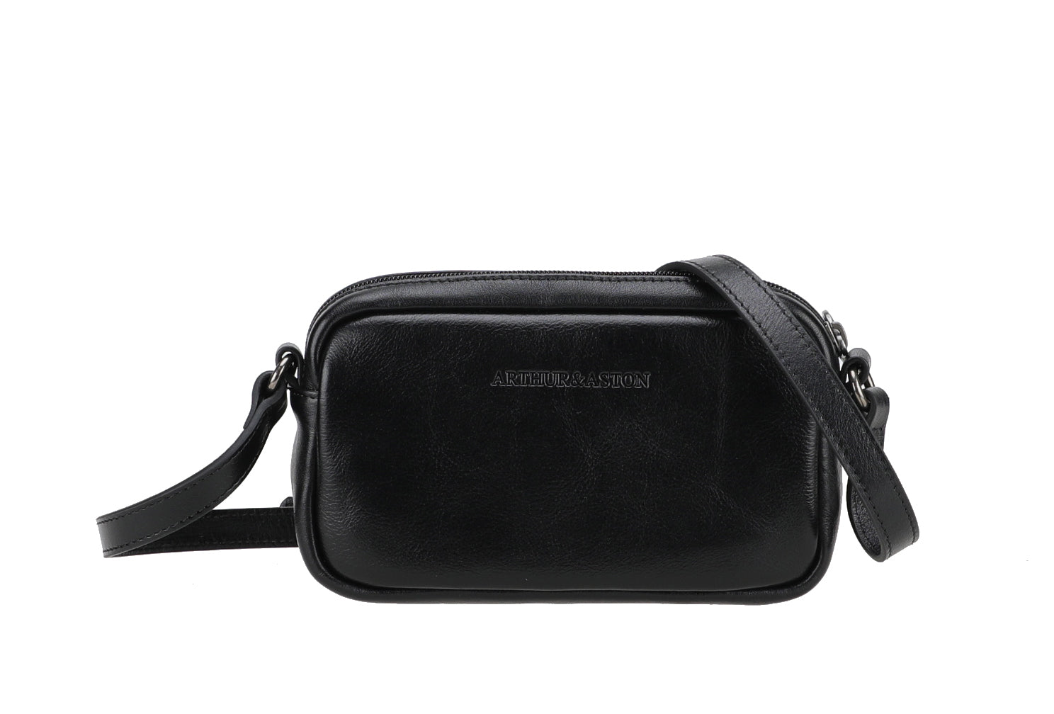 arthur-et-aston-edith-s-sac-travers-cuir-marron image 5