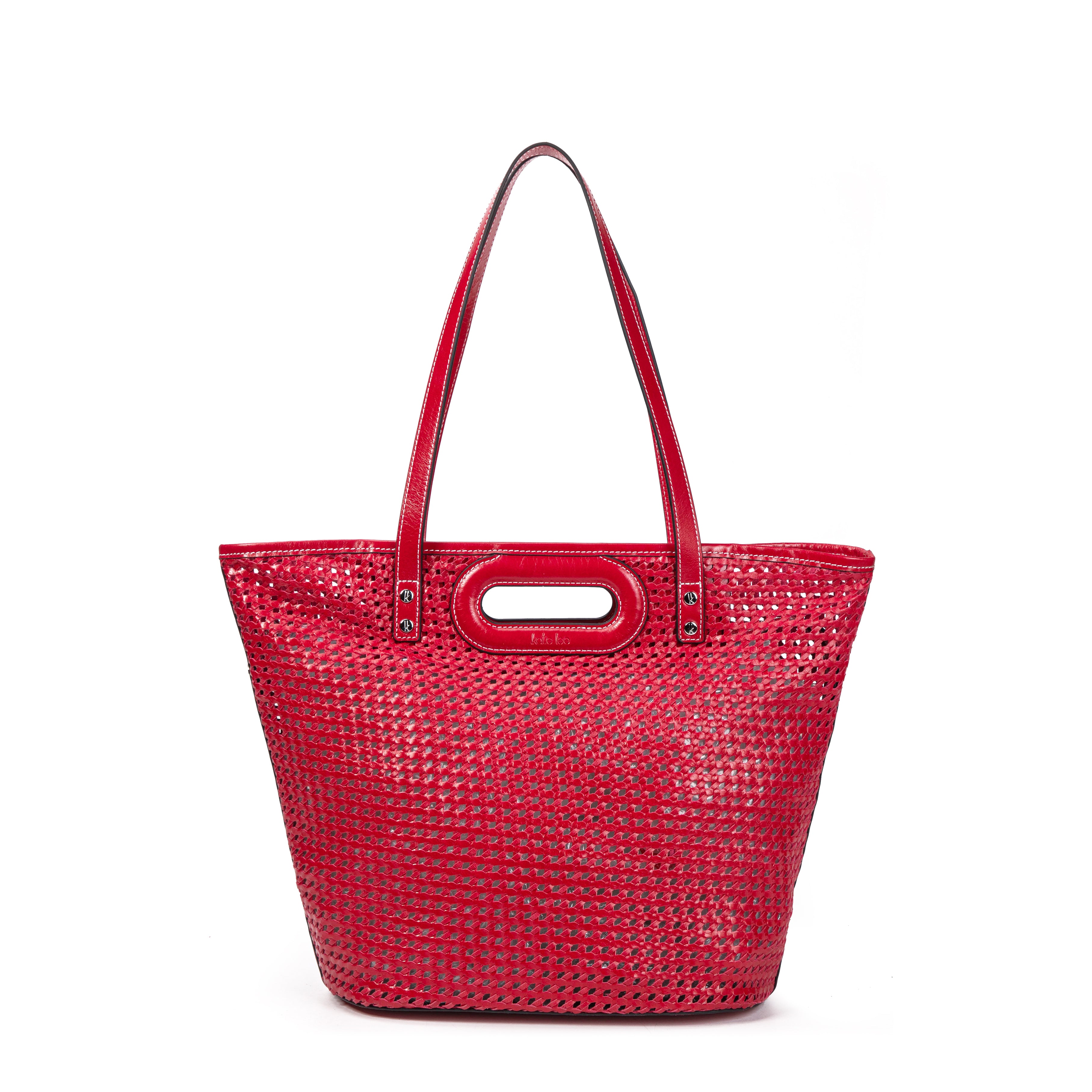 kate-lee-cabas-ofine-sac-cabas-cuir-tress-flamme image 1