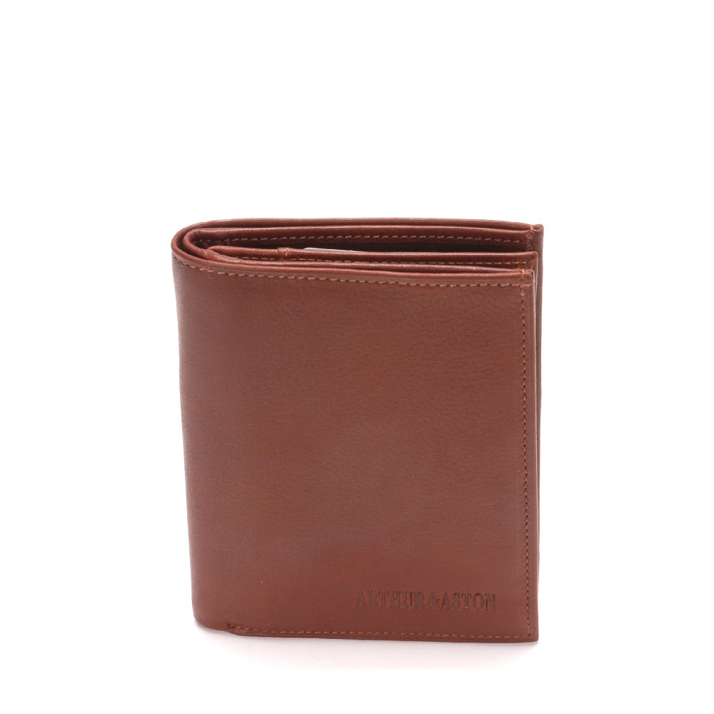 arthur-et-aston-pablo-portefeuille-cuir-plong-ch-taigne-fil-orange image 1