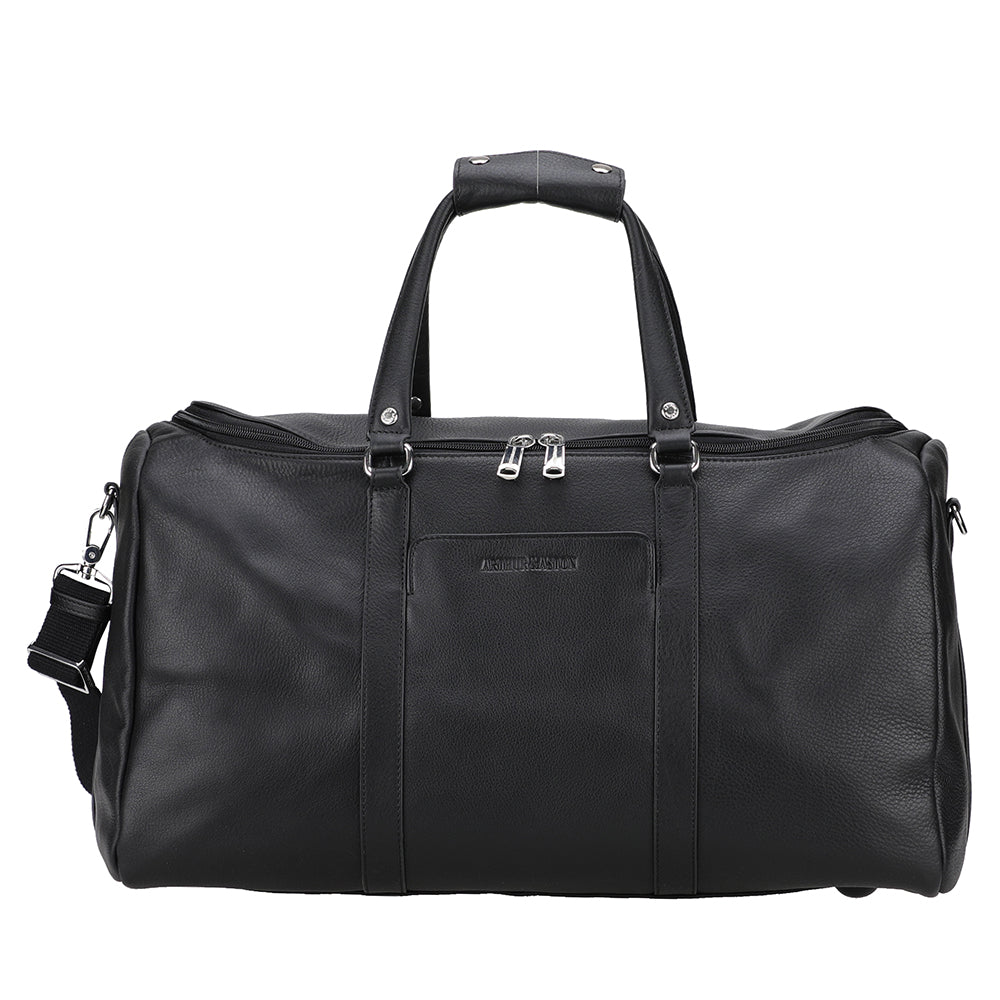 arthur-et-aston-ange-sac-de-voyage-bowling-cuir-noir image 1