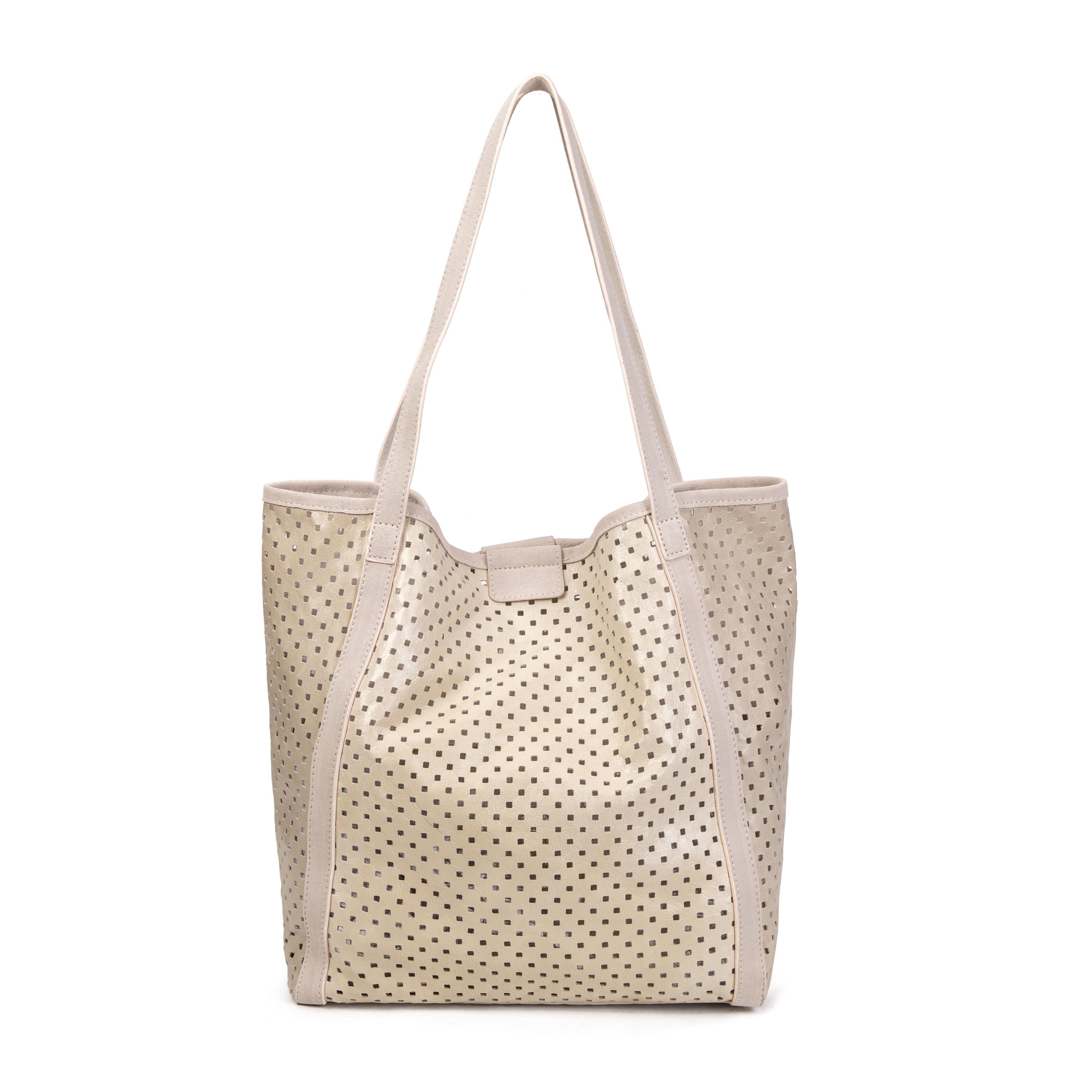 kate-lee-ryve-sac-cabas-cuir-beige-vachette-perfor-e image 4