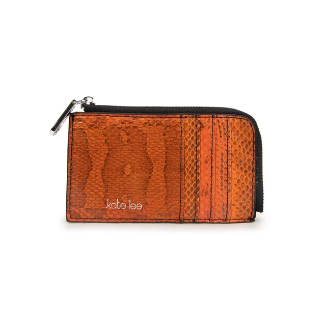 kate-lee-alo-sa-se-porte-monnaie-orange-serpent-d-eau image 1