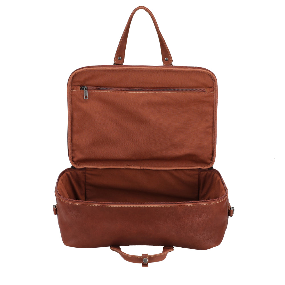 arthur-et-aston-rory-bagage-main-cuir-cognac-cabine-40-cm image 4