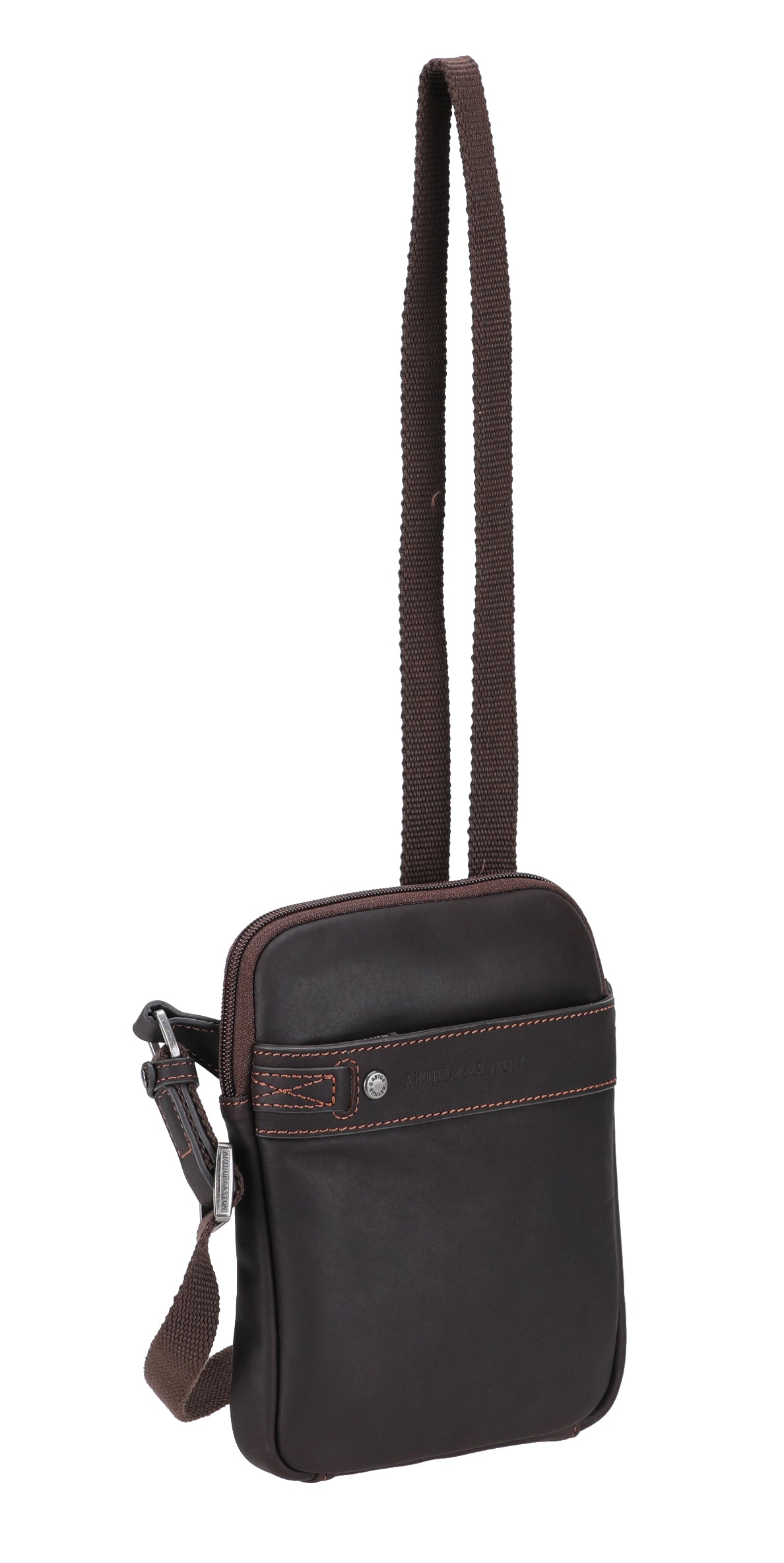 arthur-et-aston-n-ro-body-bag-cuir-homme-noir-pleine-fleur image 8