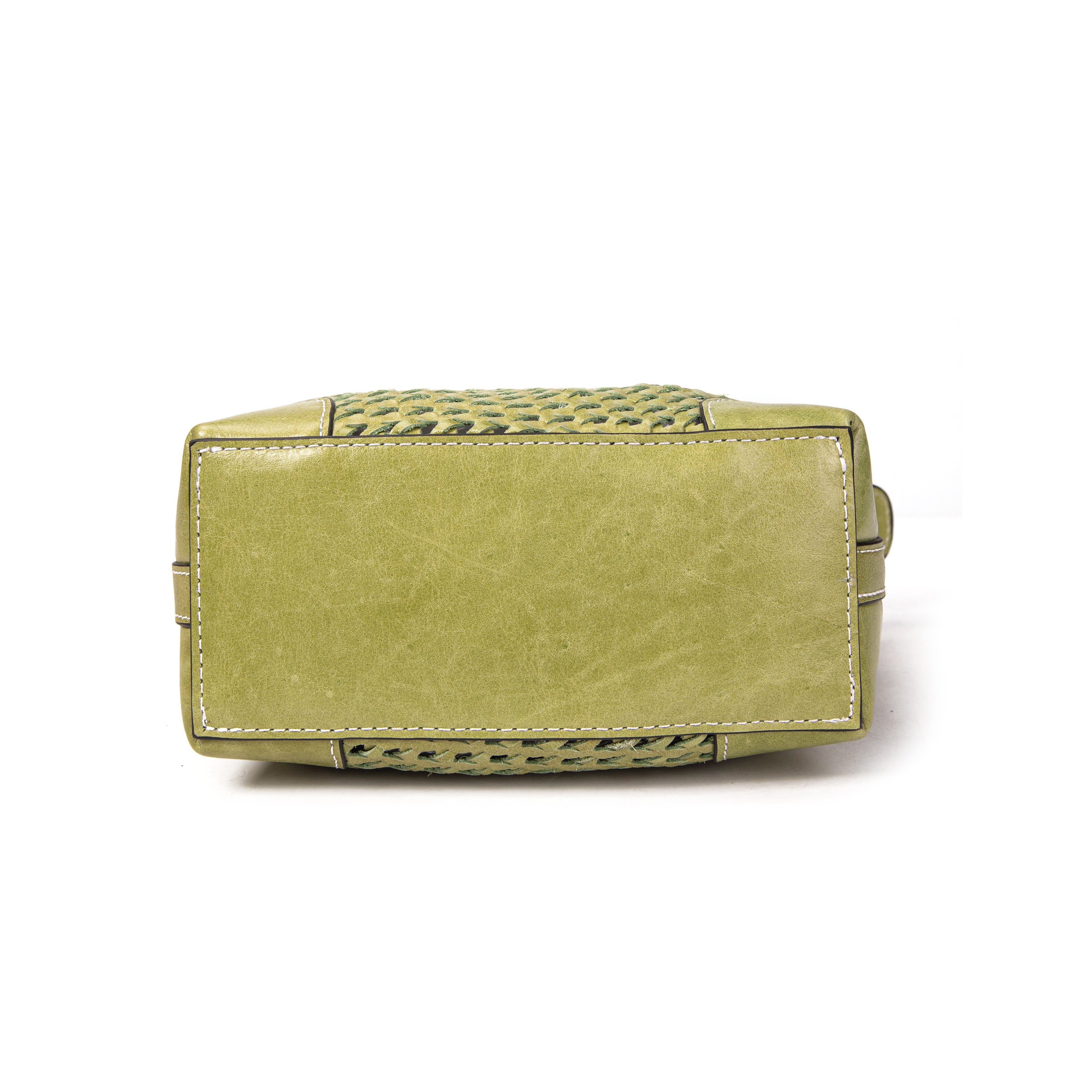 kate-lee-bonbon-tane-sac-bandouli-re-vert-acide-tress image 5