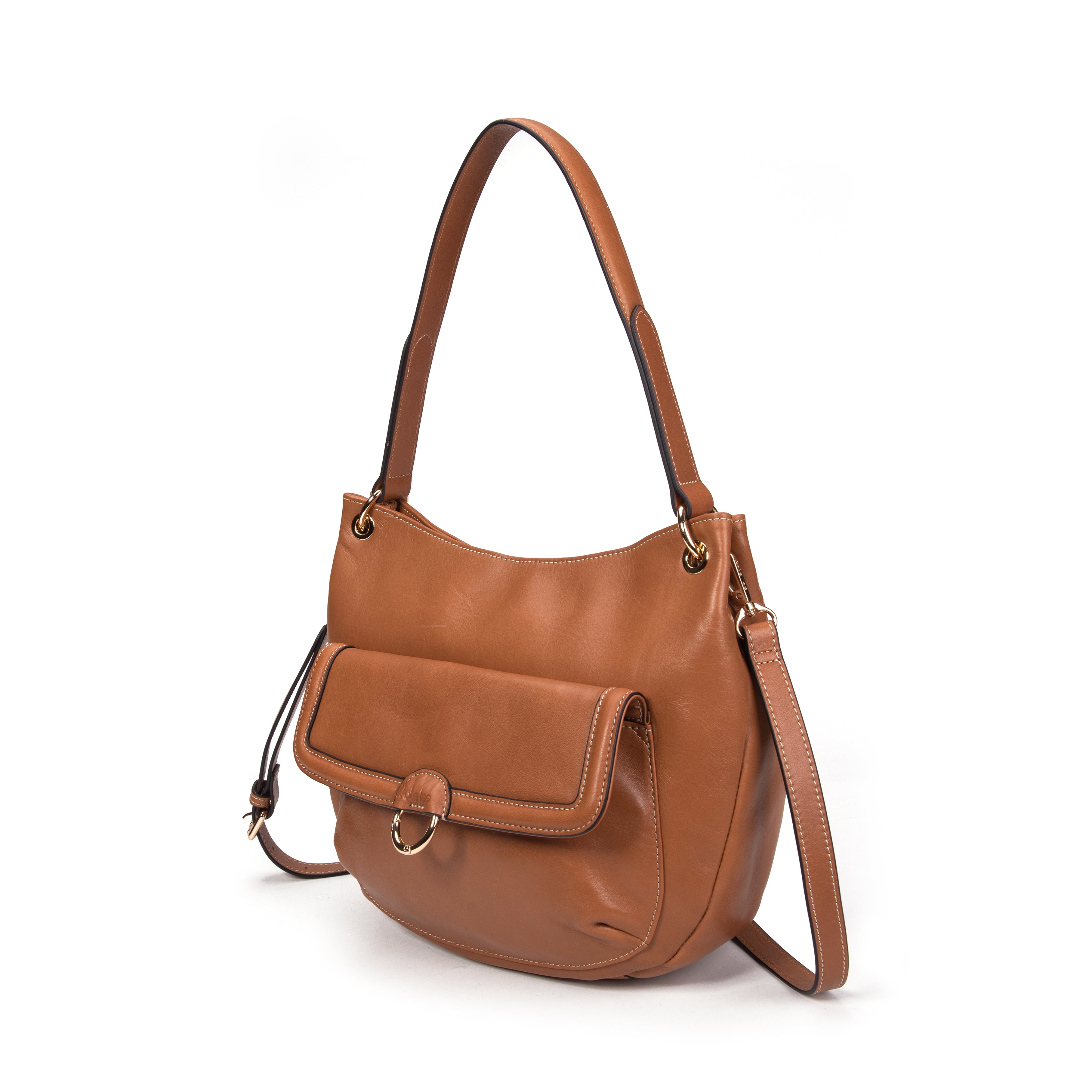 kate-lee-ully-sac-hobo-cuir-camel-bandouli-re image 2