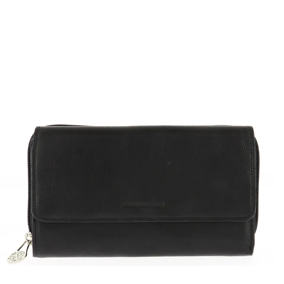 arthur-et-aston-rose-compagnon-porte-ch-quier-cuir-noir-huil image 1