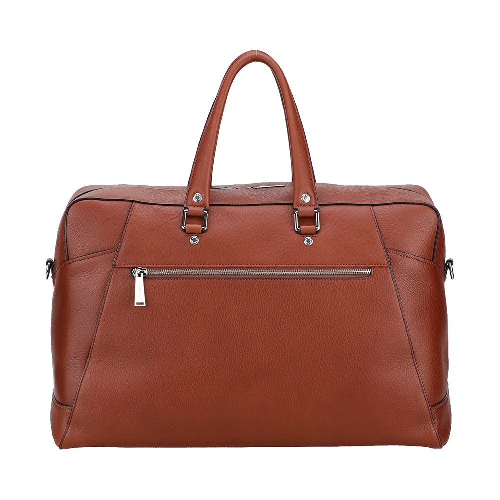 arthur-et-aston-jos-sac-de-voyage-cuir-cognac-bandouli-re image 4