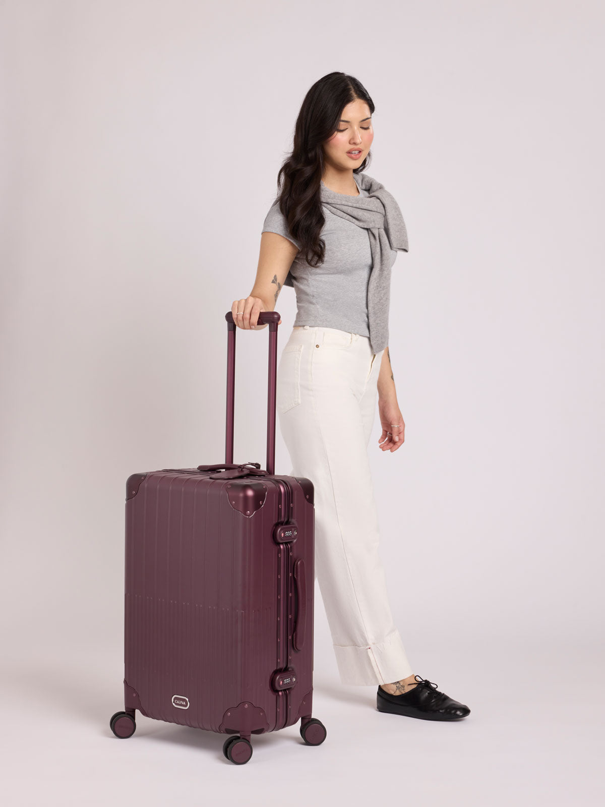 calpak-vault-medium-valise-rigide-mushroom-coque-dure-tsa image 2