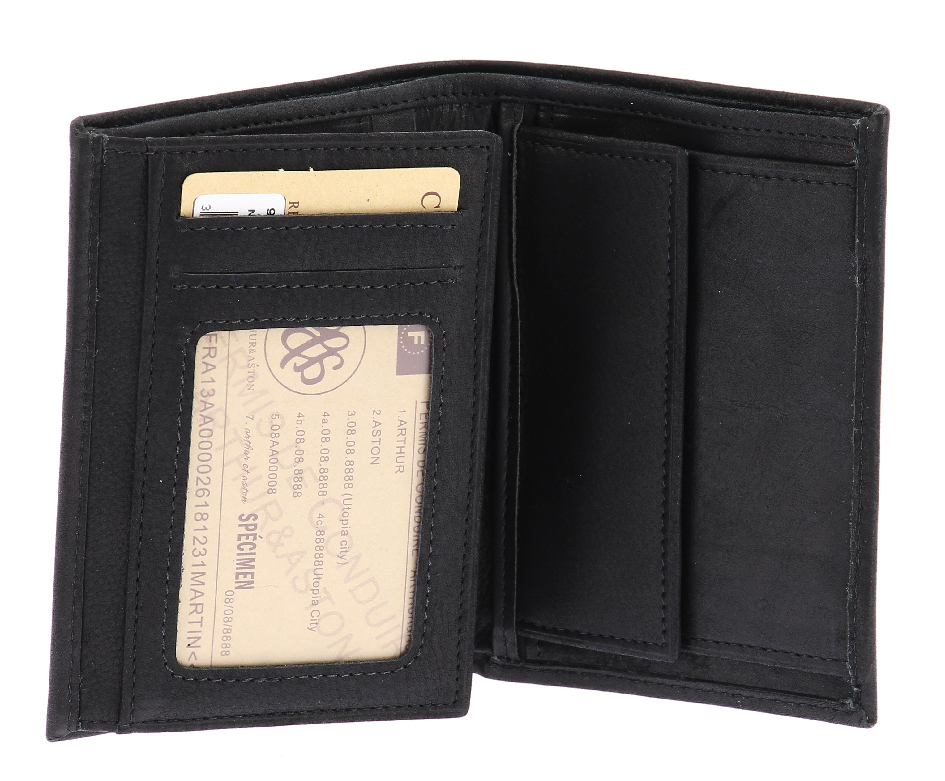 arthur-et-aston-louis-portefeuille-cuir-noir-anti-rfid image 2