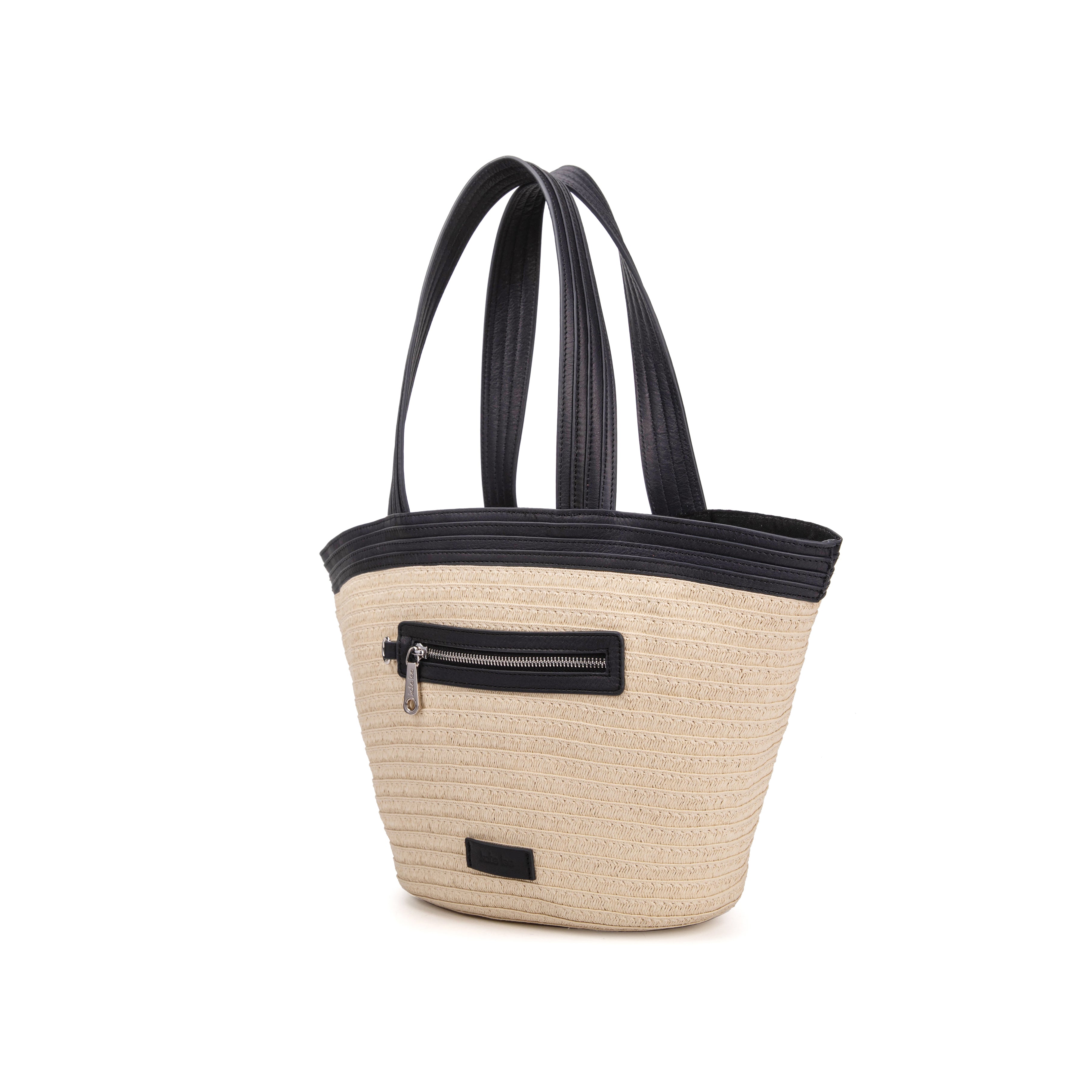 kate-lee-m-cabas-patty-panier-paille-bleu-fonc image 2