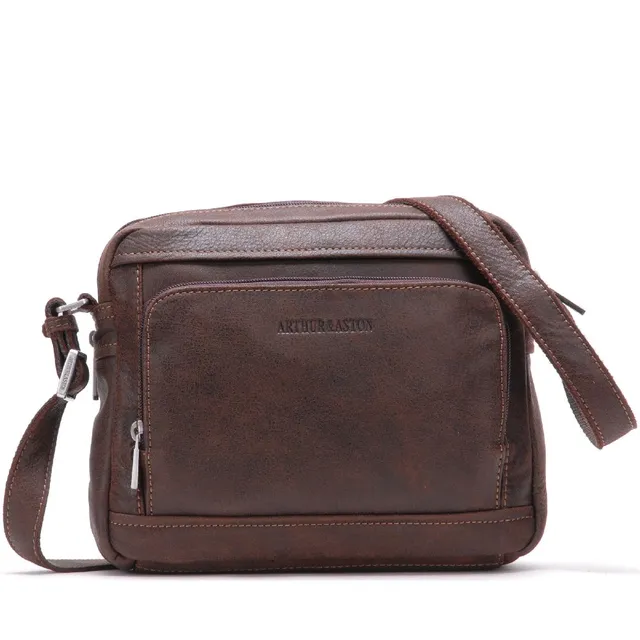 arthur-et-aston-cristiano-sac-travers-cuir-ch-taigne-destroy image 1