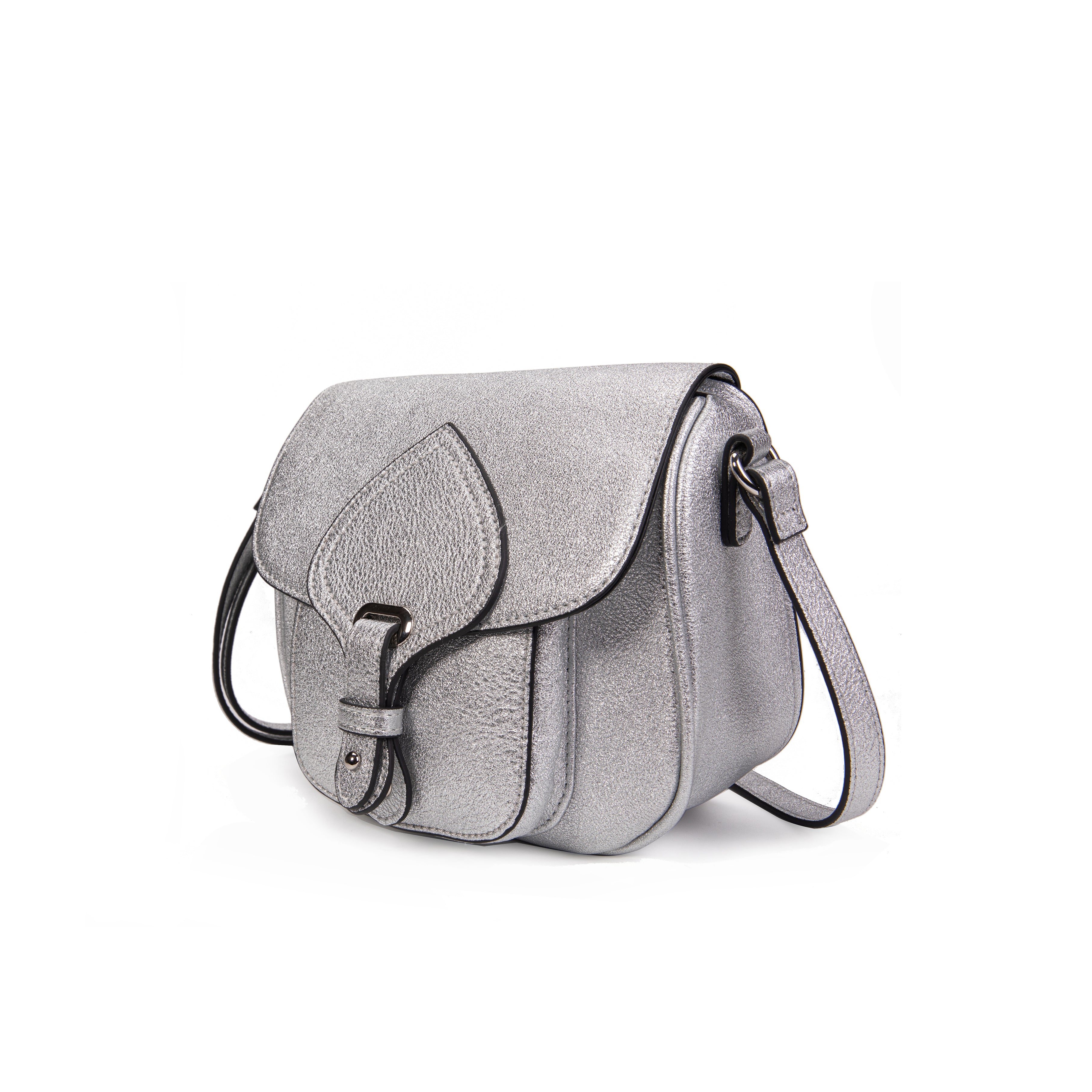 kate-lee-new-emelyne-sac-bandouli-re-argent-cuir-vachette image 2