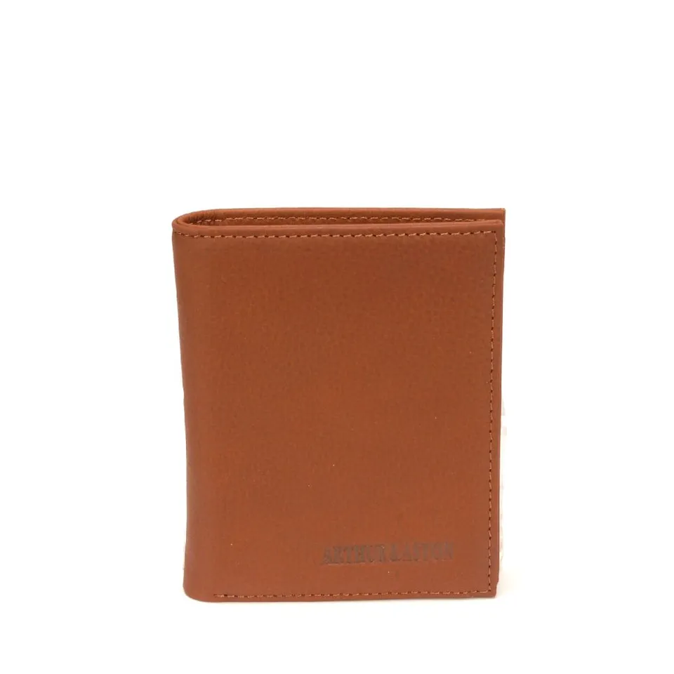 arthur-et-aston-oscar-porte-cartes-cuir-cognac-rfid image 1