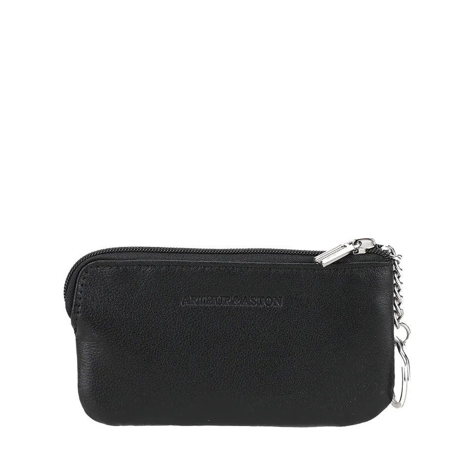 arthur-et-aston-riley-2615-989-porte-monnaie-cuir-ch-taigne-zipp image 1