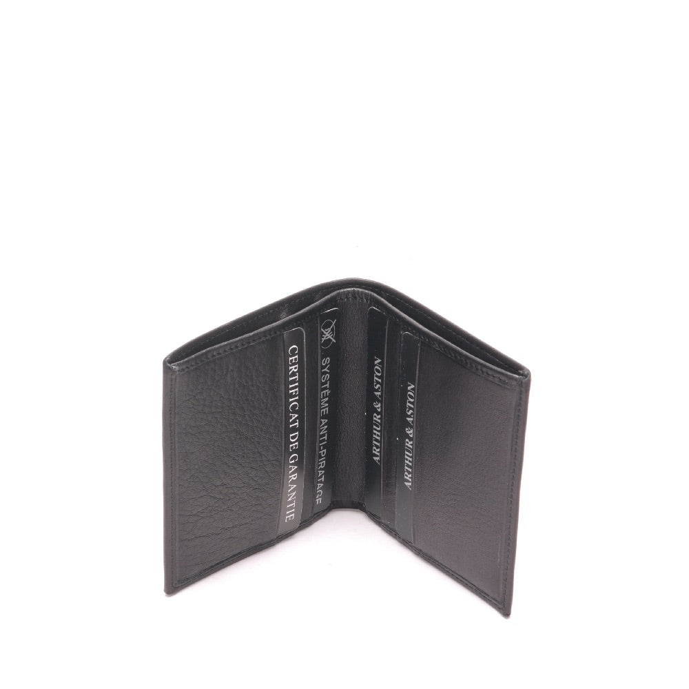 arthur-et-aston-pablo-porte-cartes-homme-noir-cuir-plong image 4