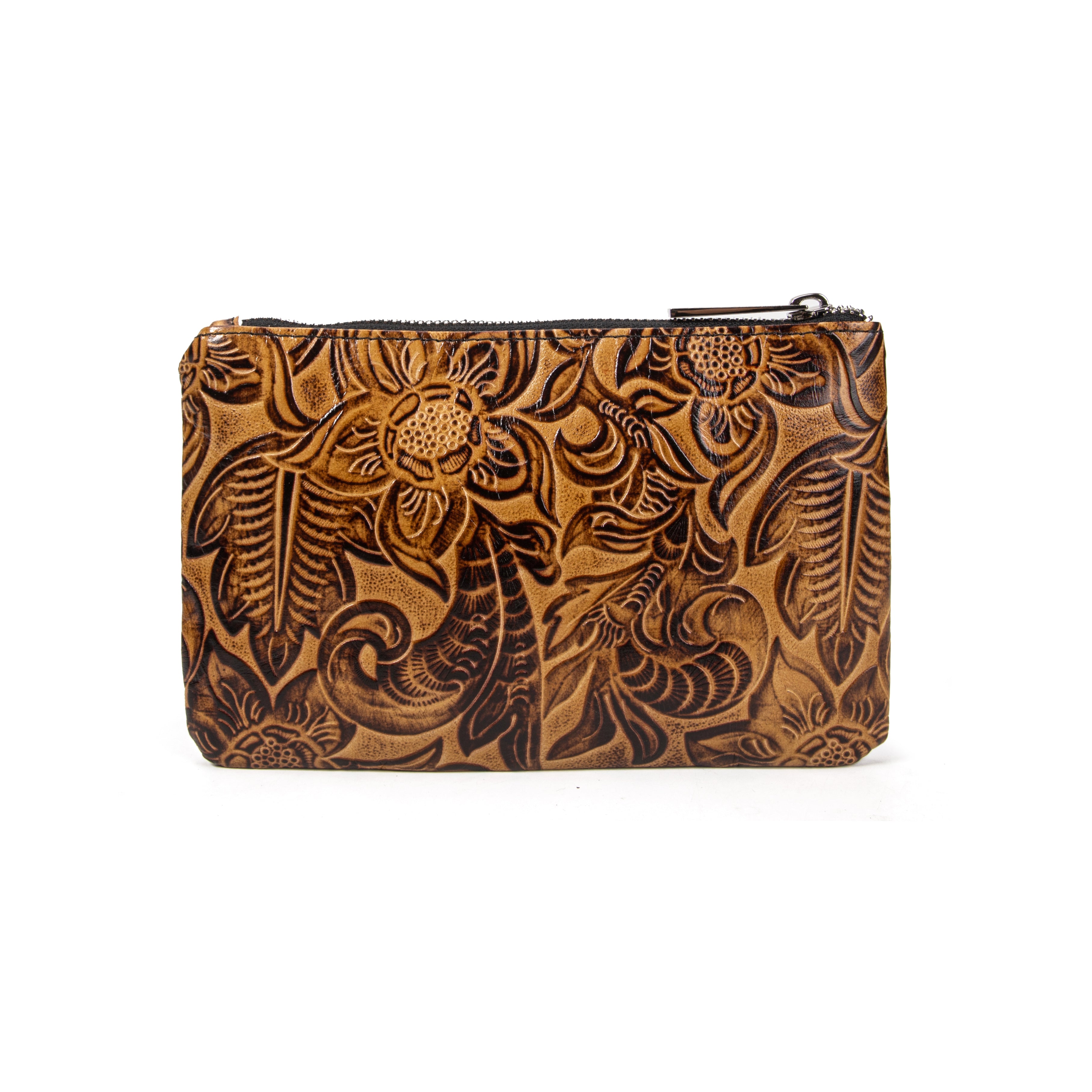 kate-lee-kl-pochette-zipp-e-cuir-marron-l image 2