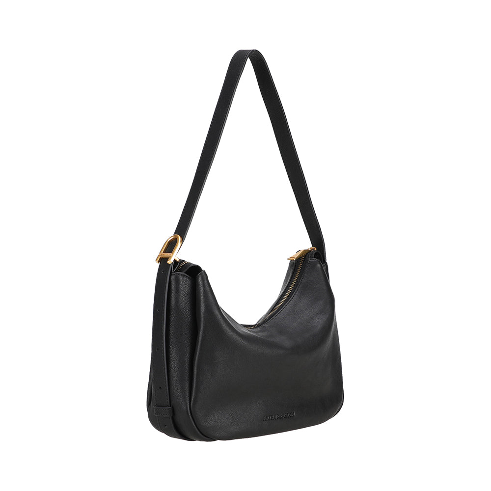 arthur-et-aston-elsa-sac-paule-cuir-noir image 2