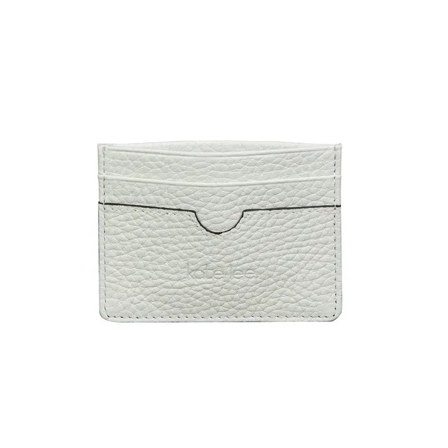 kate-lee-anys-g-porte-cartes-cuir-blanc-grain-4-fentes image 1