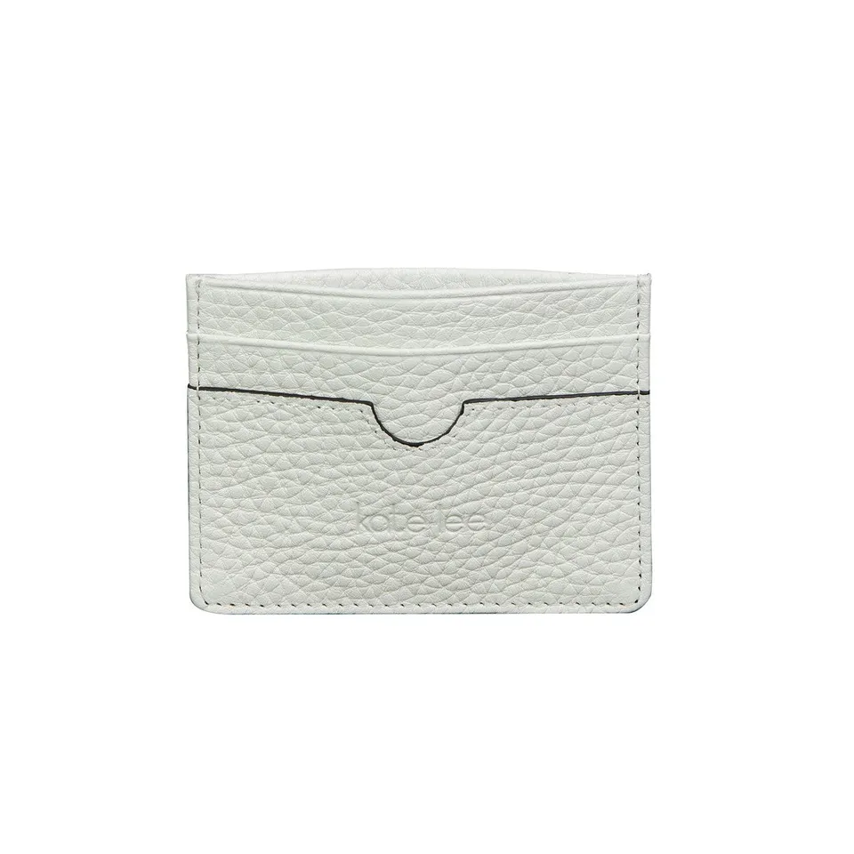 kate-lee-anys-g-porte-cartes-cuir-blanc-grain-4-fentes image 1