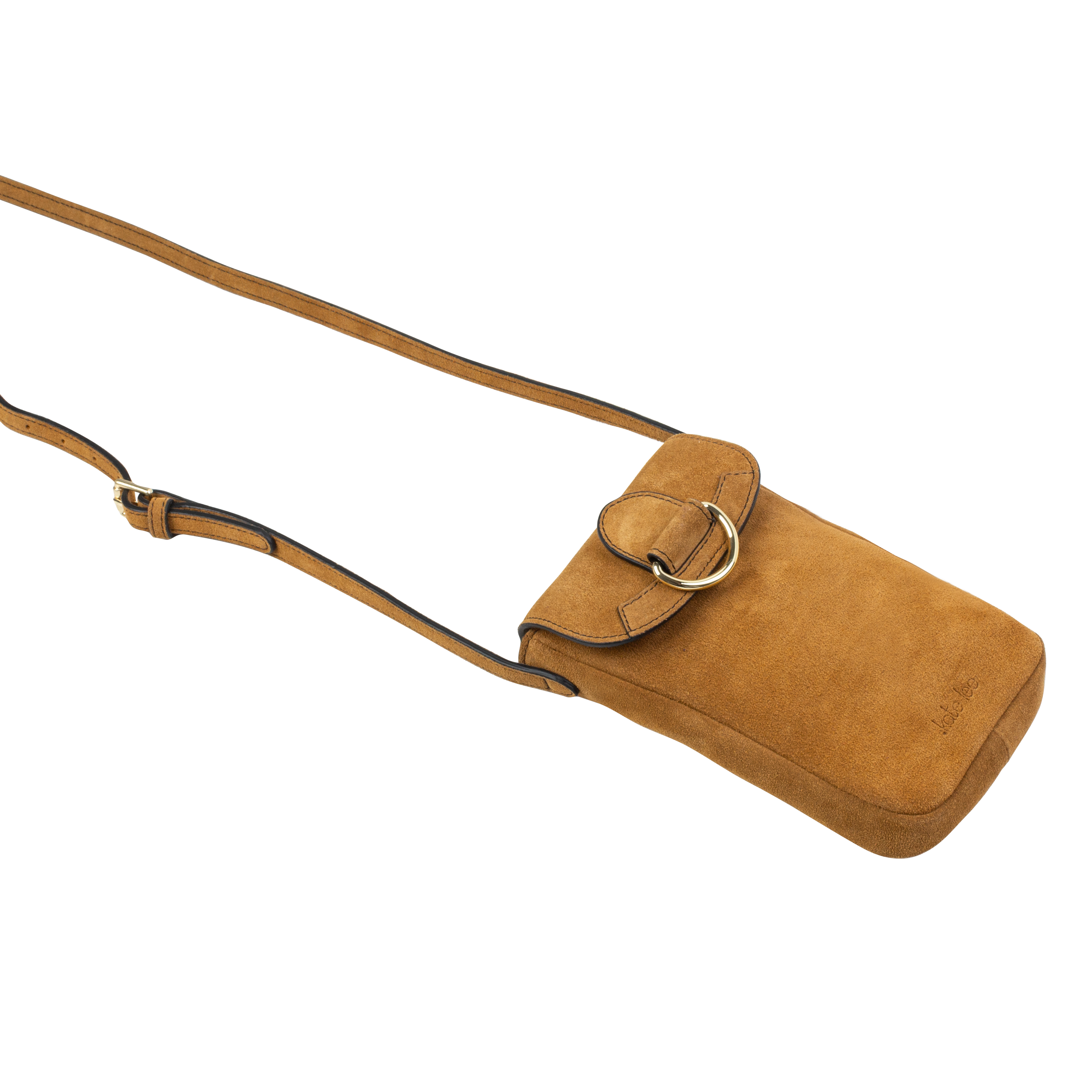 kate-lee-zelie-pochette-t-l-phone-cuir-caramel image 2
