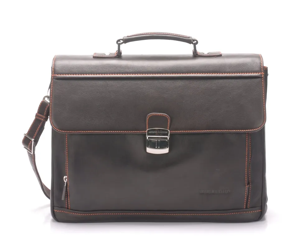 arthur-et-aston-pablo-serviette-cuir-2-soufflets-ch-taigne image 1