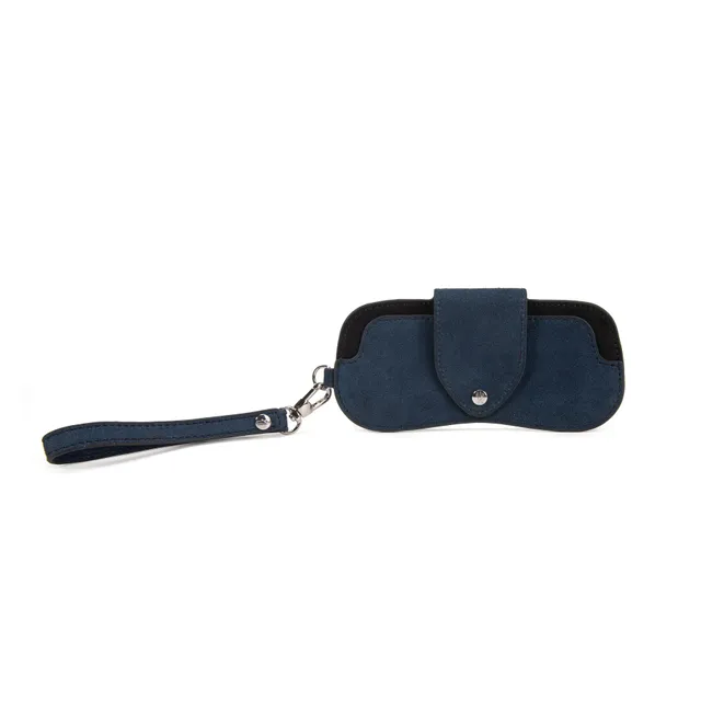 kate-lee-ecrin-tui-lunettes-bleu-cuir-velours image 1