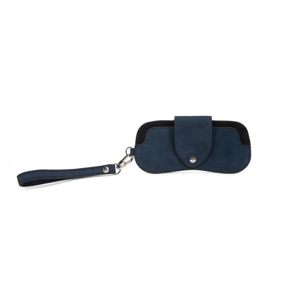 kate-lee-ecrin-tui-lunettes-bleu-cuir-velours image 1