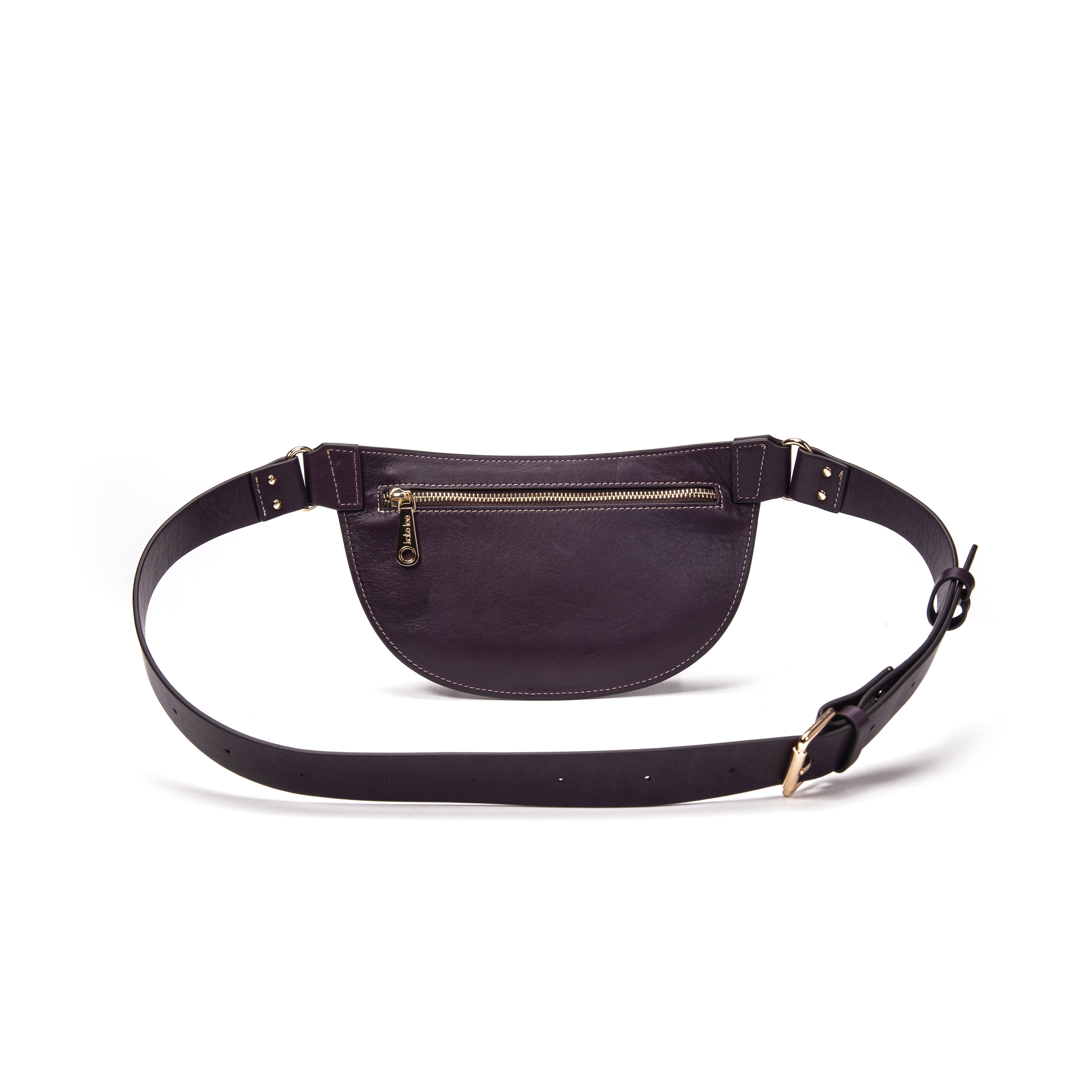 kate-lee-ully-sac-banane-cuir-vachette-myrtille image 4