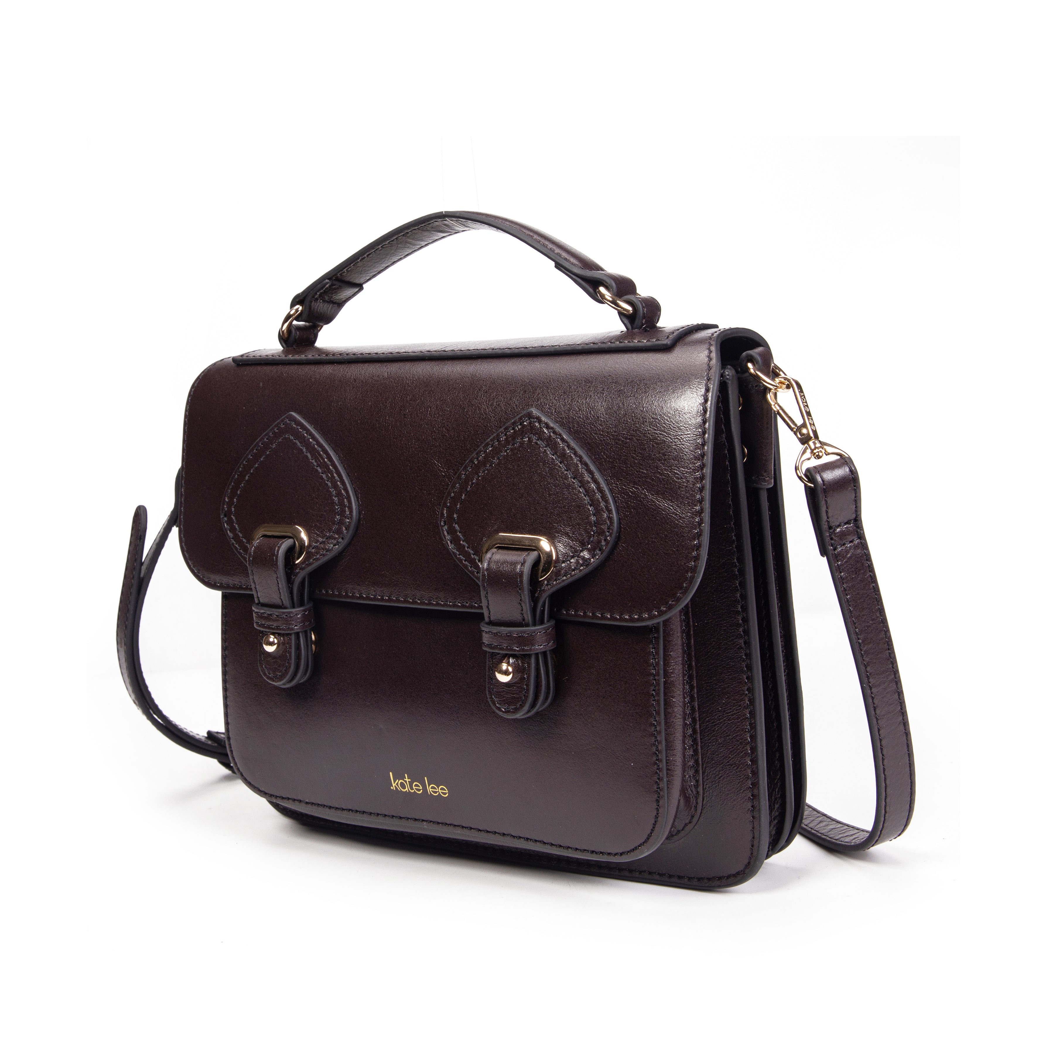 kate-lee-eiffel-sac-bandouli-re-marron image 2