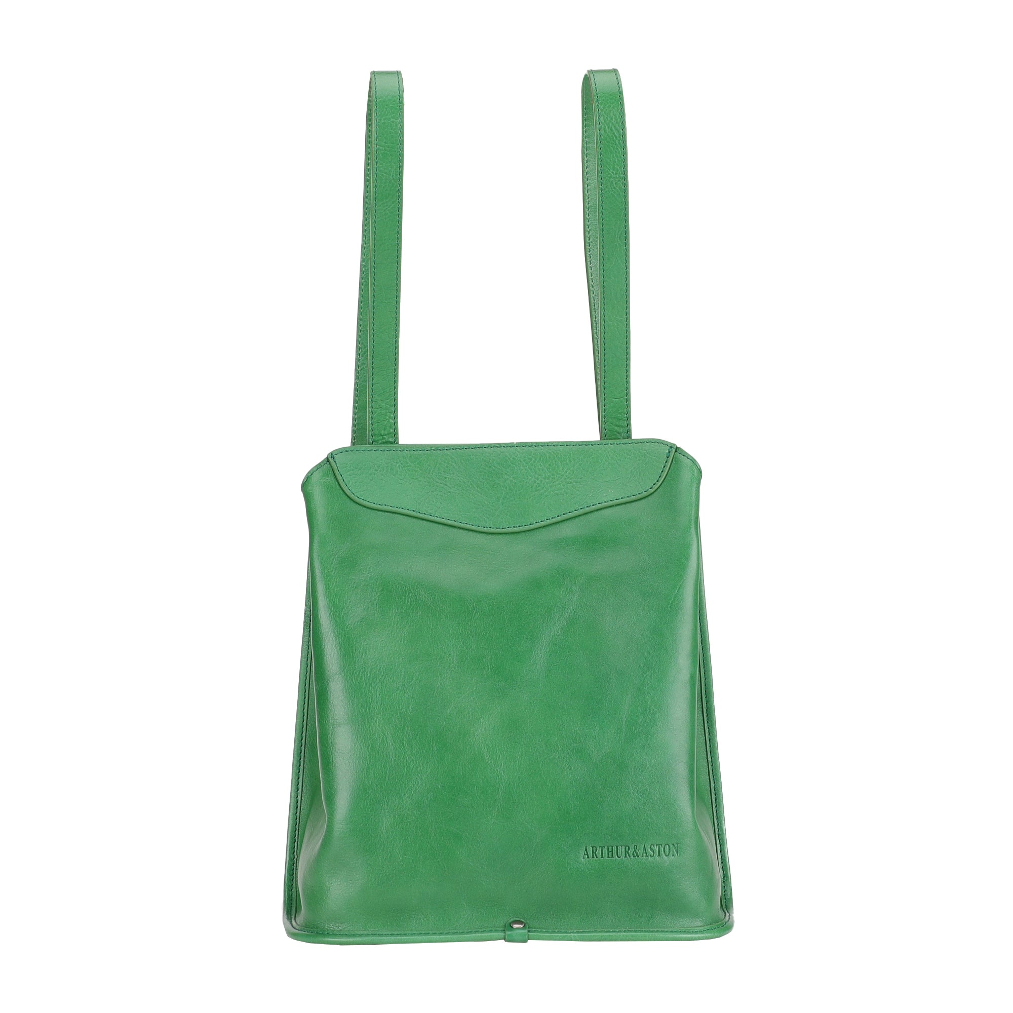 arthur-et-aston-edith-sac-dos-cuir-vert-v-g-tal image 1
