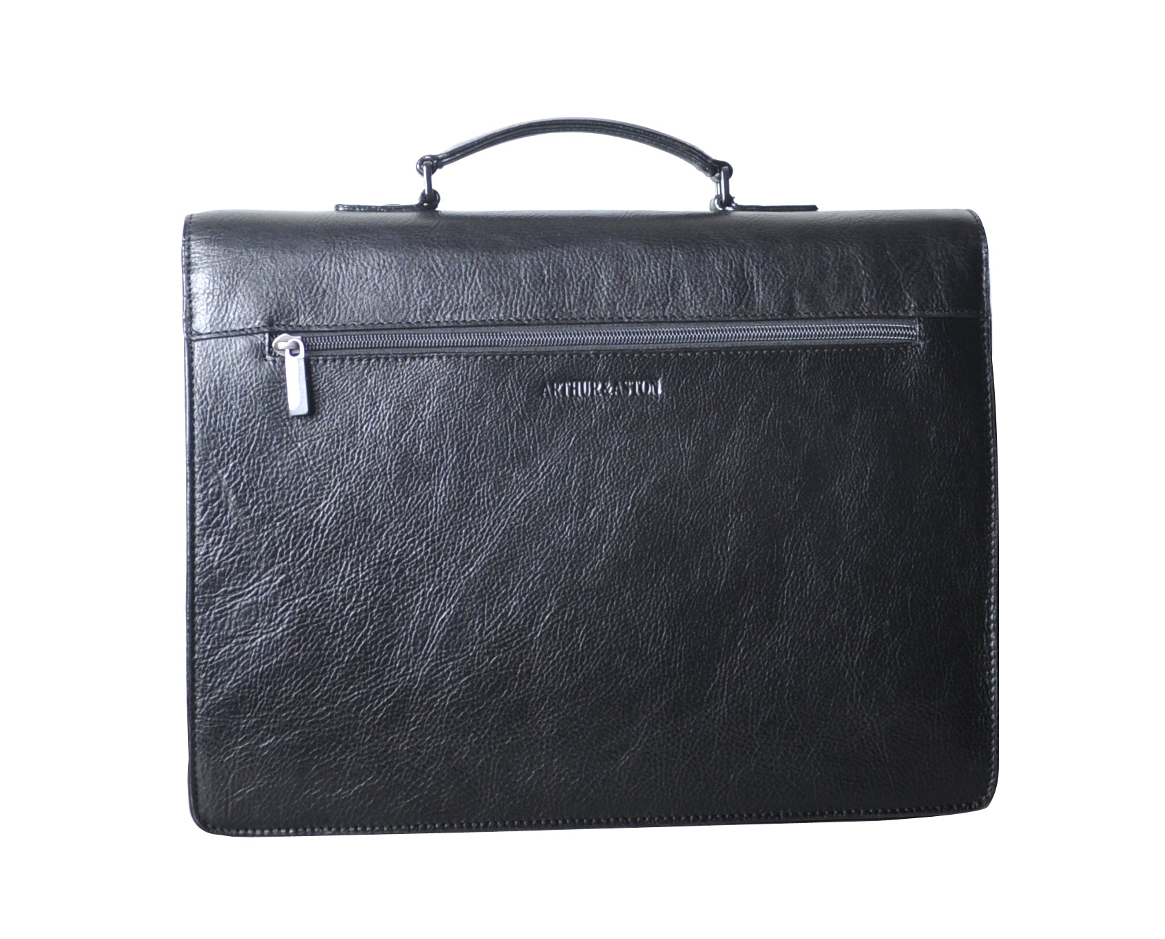 arthur-et-aston-georges-serviette-1-soufflet-moka-cuir image 8