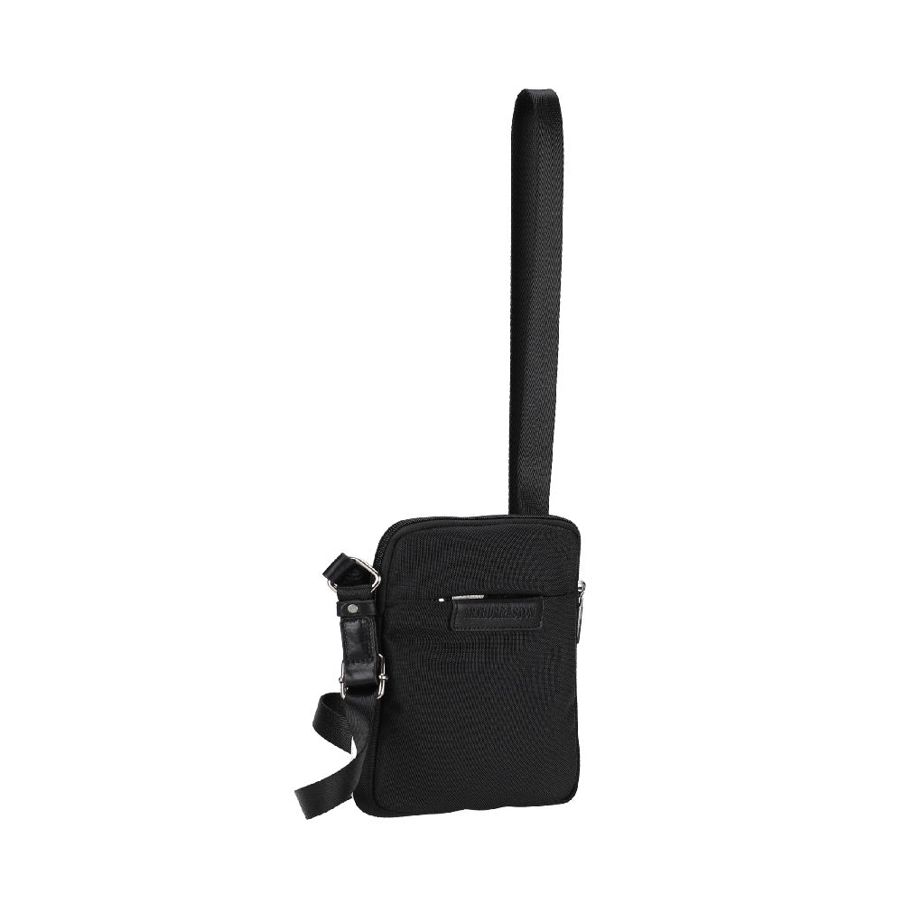 arthur-et-aston-teddy-body-bag-toile-noir-zipp-l-ger image 2