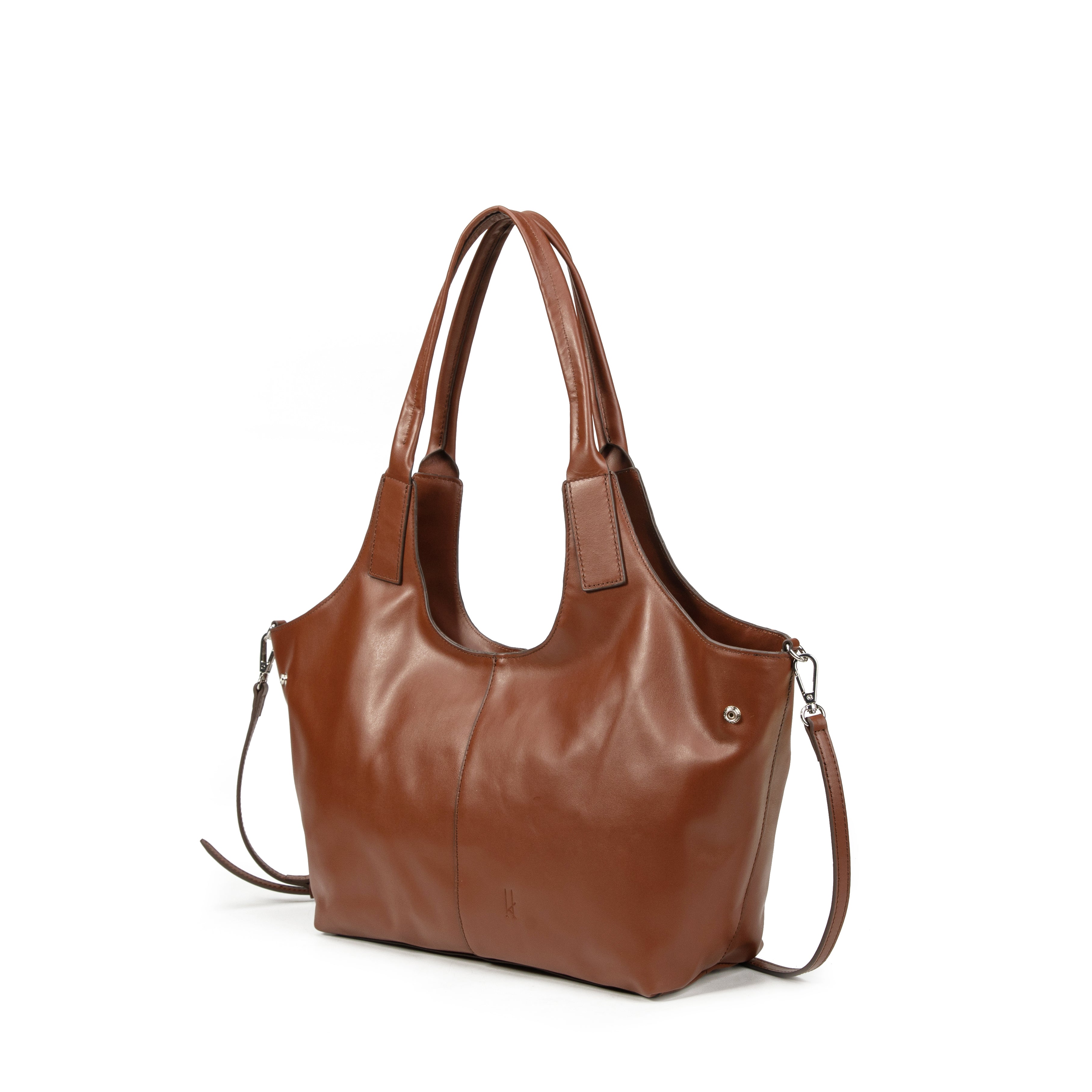 kate-lee-meline-sac-cuir-camel-lisse-bandouli-re-crois image 4