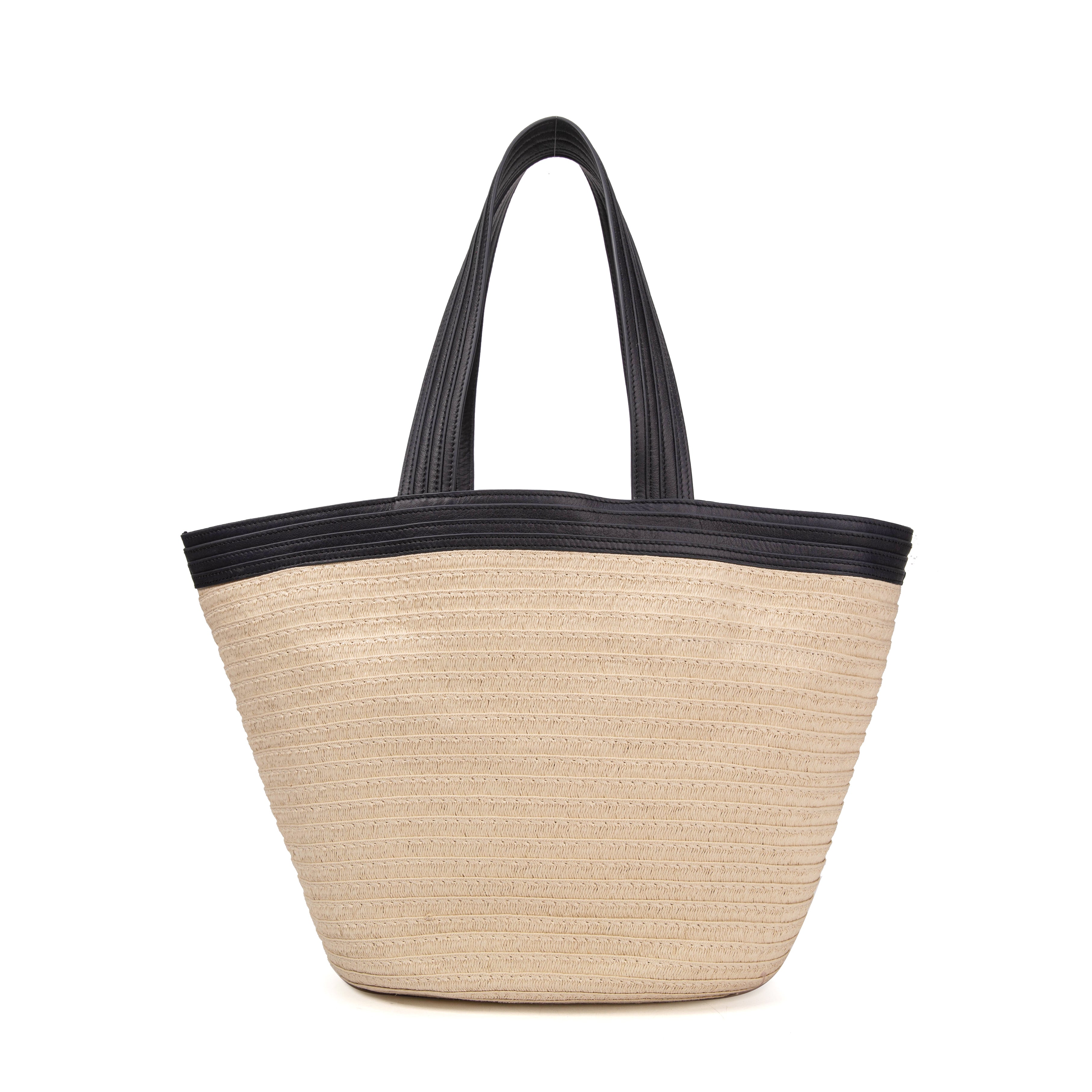 kate-lee-cabas-patty-sac-cabas-paille-bleu-fonc-50-cm image 4