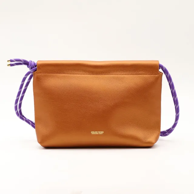 atelier-penso-lut-ce-sac-crossbody-cuir-cuivre image 1
