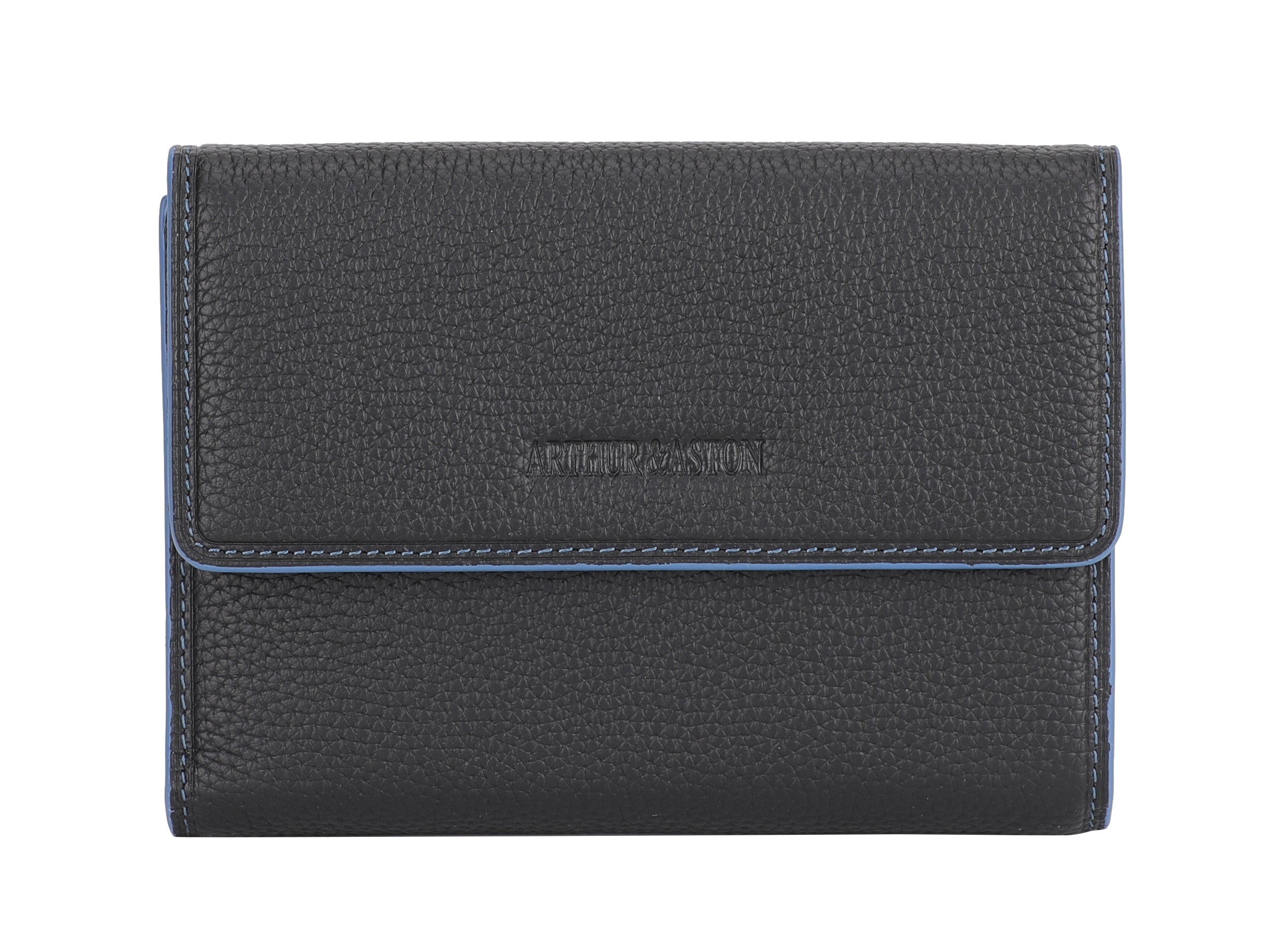 arthur-et-aston-joy-portefeuille-cuir-anti-fraude-marron image 1