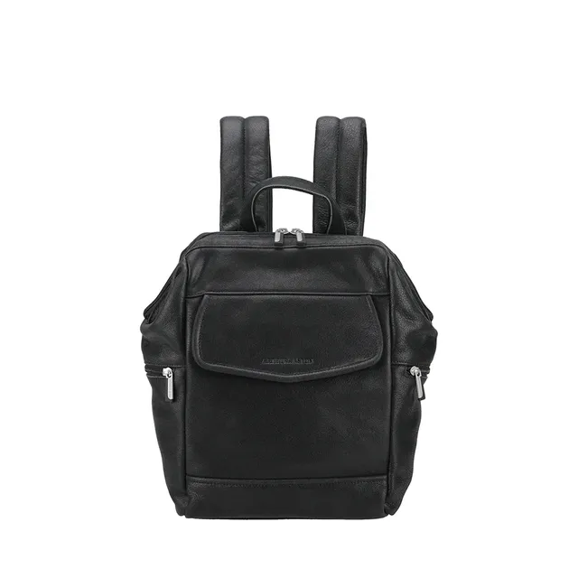 arthur-et-aston-owen-s-sac-dos-cuir-noir image 1