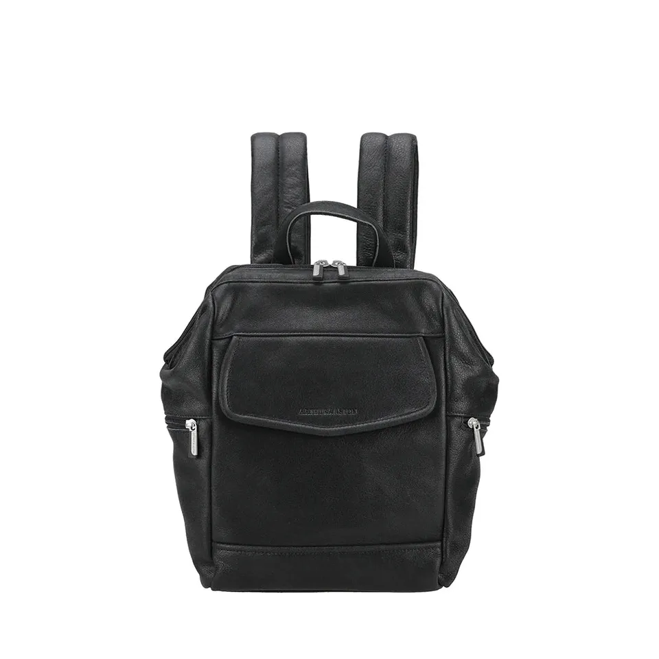 arthur-et-aston-owen-s-sac-dos-cuir-noir image 1