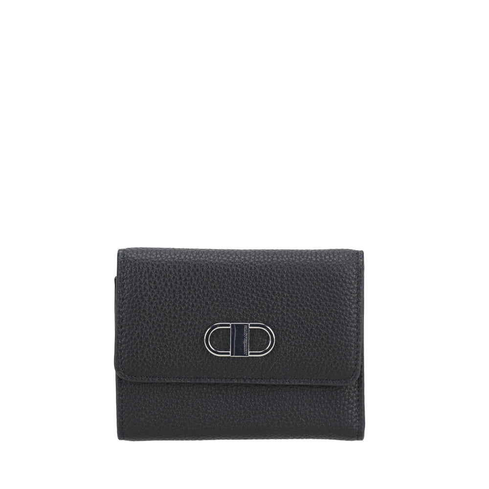 arthur-et-aston-daphn-porte-monnaie-cuir-noir-rfid-12-cm image 1