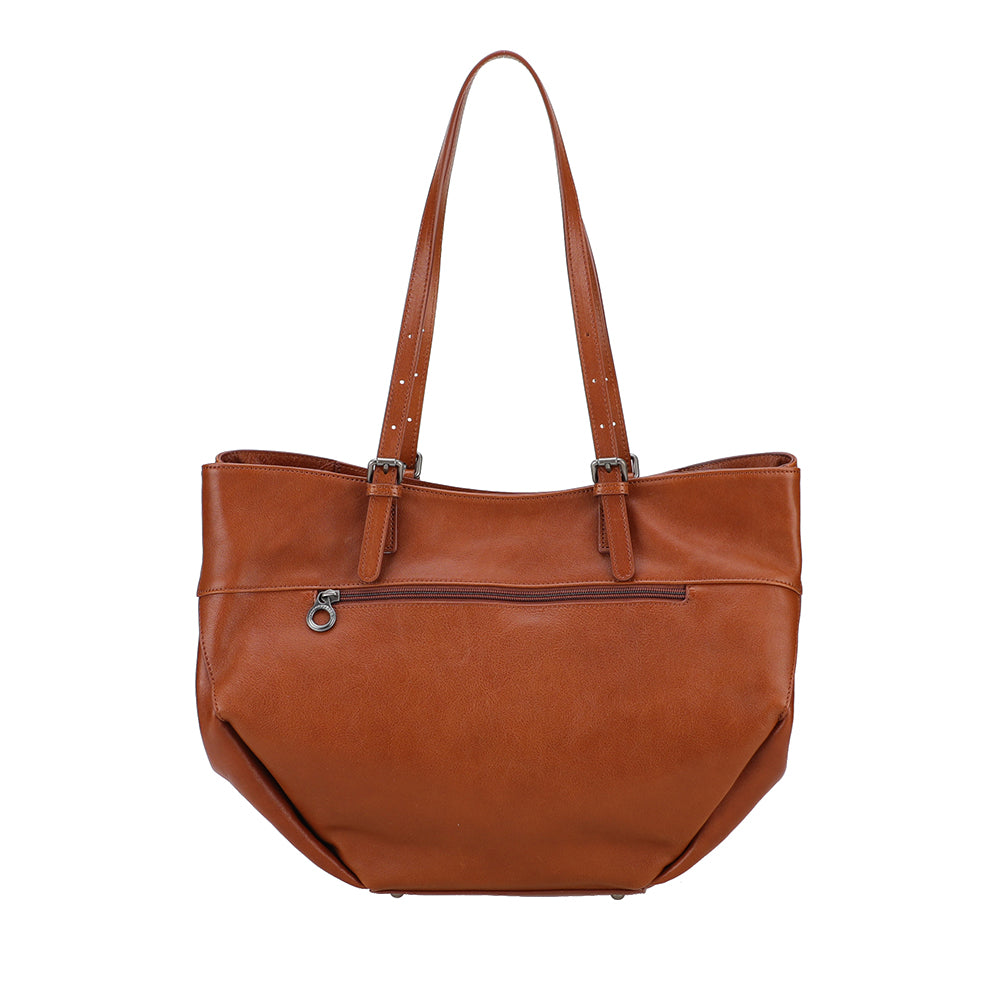 arthur-et-aston-edith-sac-cabas-m-cuir-marron image 4