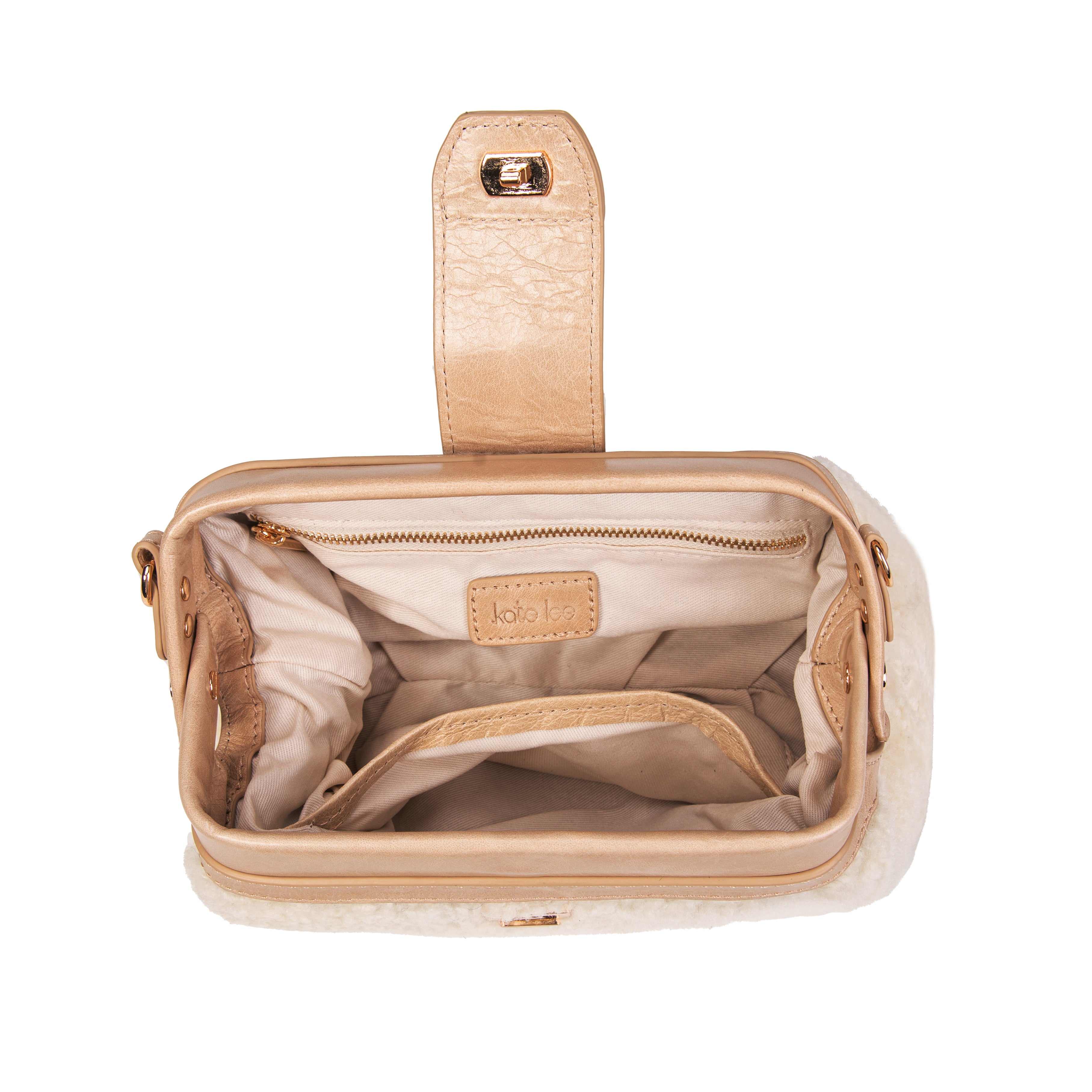 kate-lee-marta-sac-bandouli-re-shearling-beige image 3