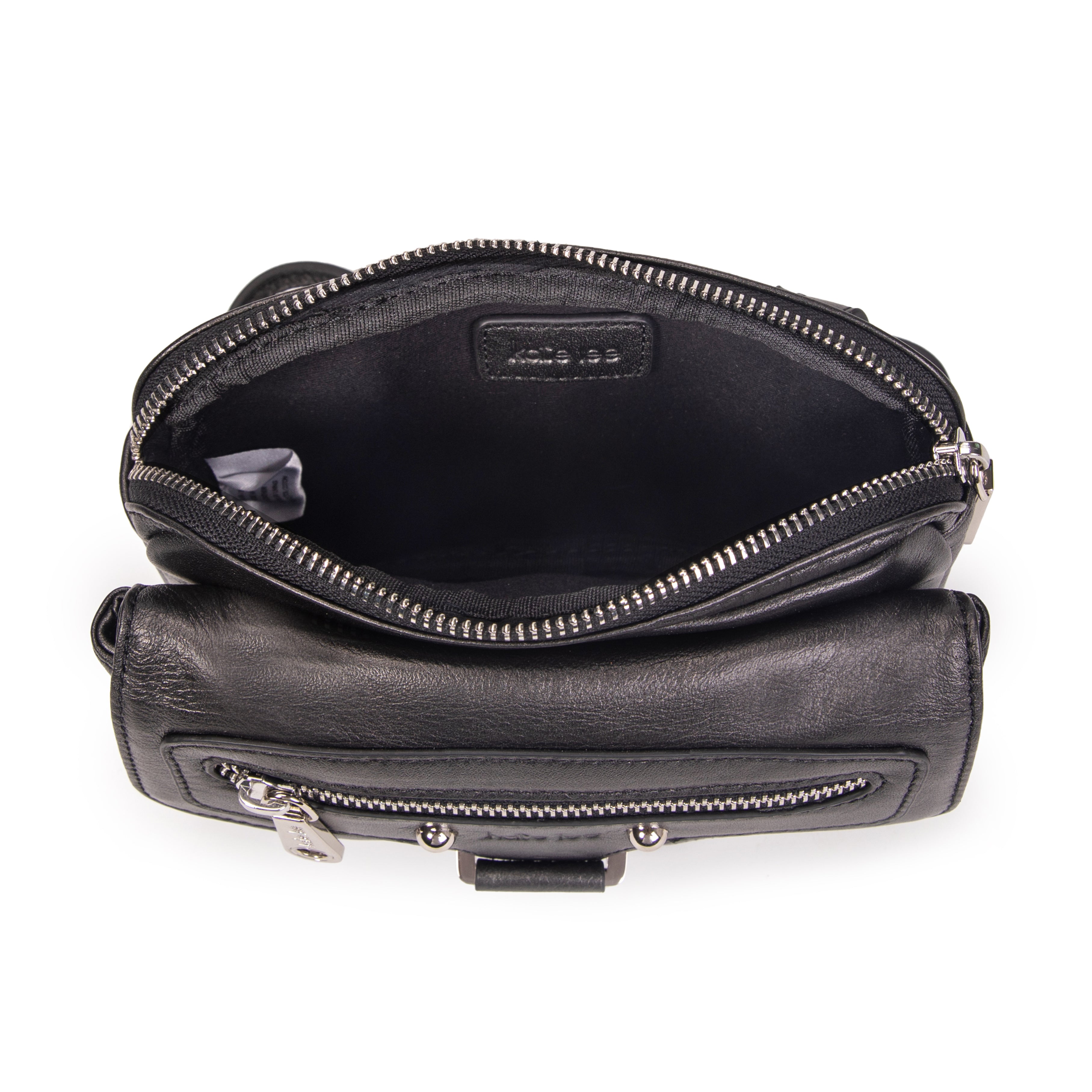 kate-lee-hena-sac-bandouli-re-cuir-noir-nacr image 3